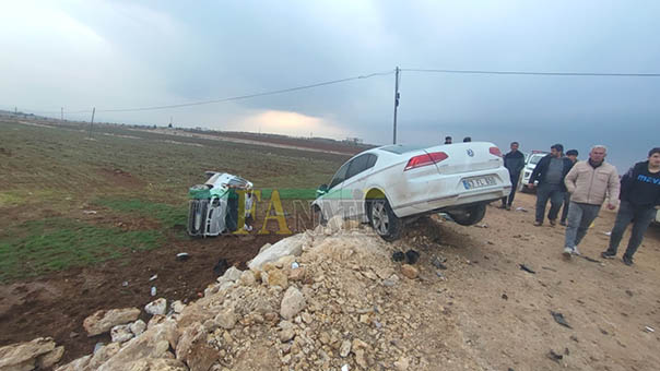 Şanlıurfa Suruç Karayolunda Kaza (1)