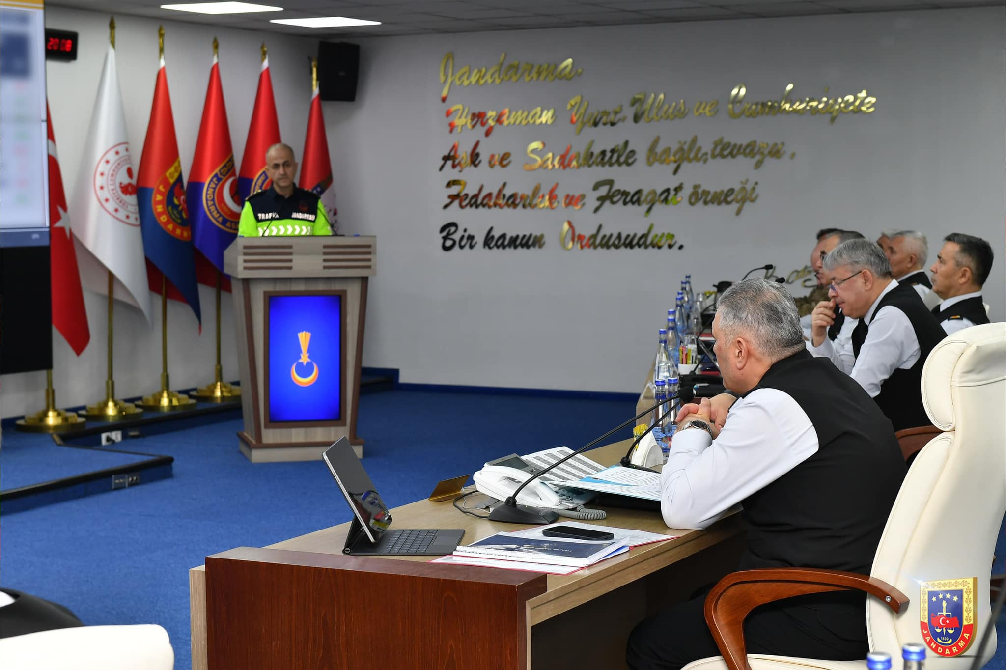 Tuğgeneral Mücahit Avkıran, Jandarma Değerlendirme Toplantısına Katıldı (3)