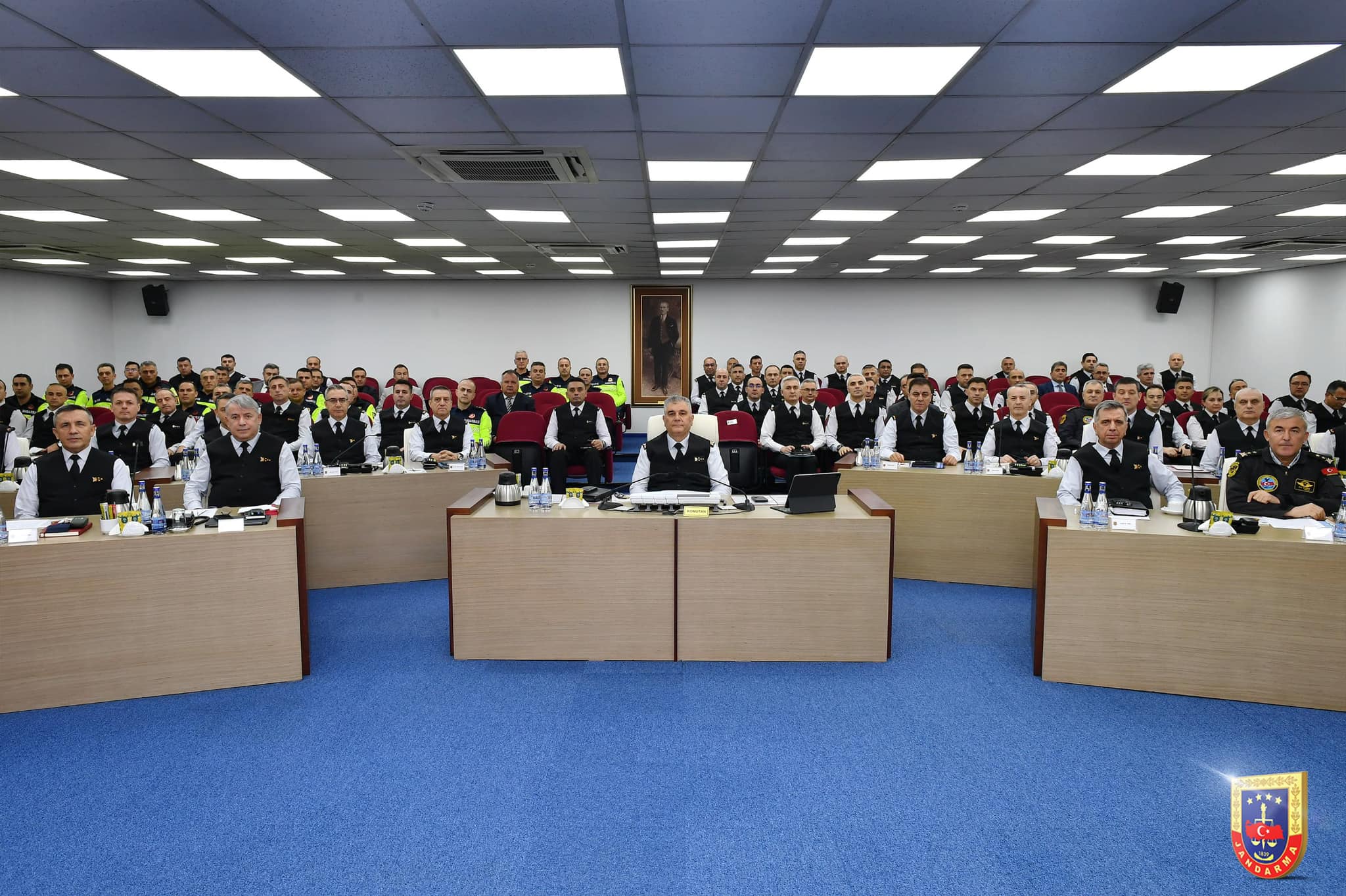 Tuğgeneral Mücahit Avkıran, Jandarma Değerlendirme Toplantısına Katıldı (4)