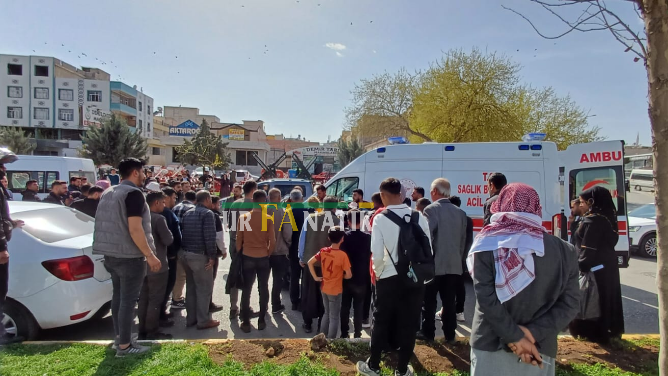 Akçakale Yolu Kaza