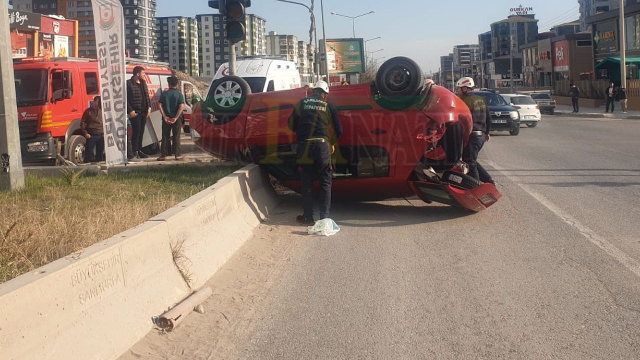 Ataşehir Kavşağında Trafik Kazası (1)