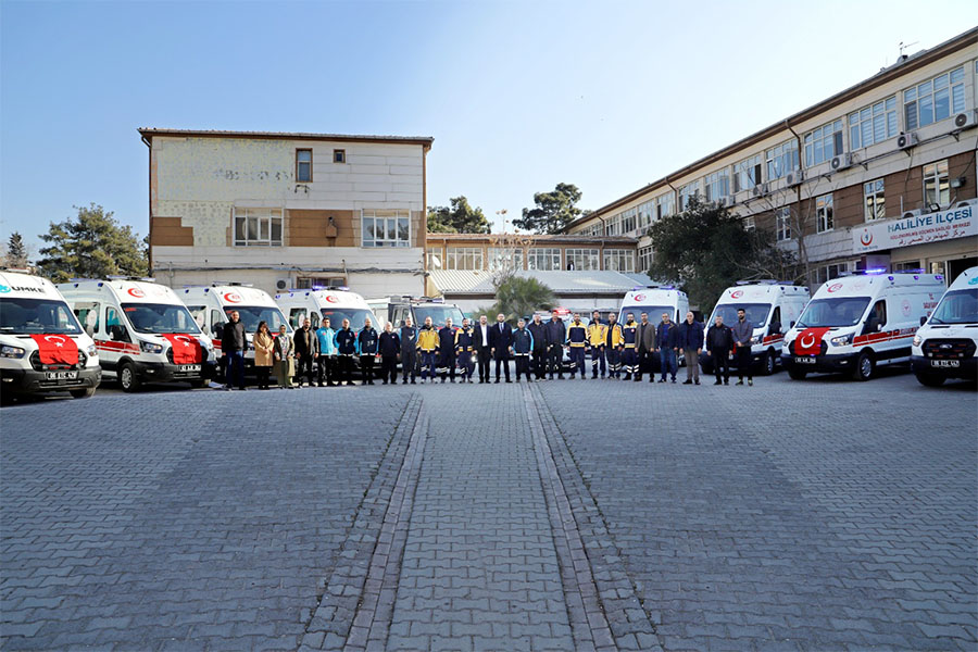 Sağlık Bakanlığı’ndan Şanlıurfa’ya Araç Desteği