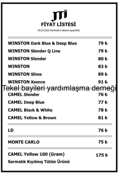 Sigara Fiyatlarına Dev Zam! JTI Grubu İlk Artışı Gerçekleştirdi!