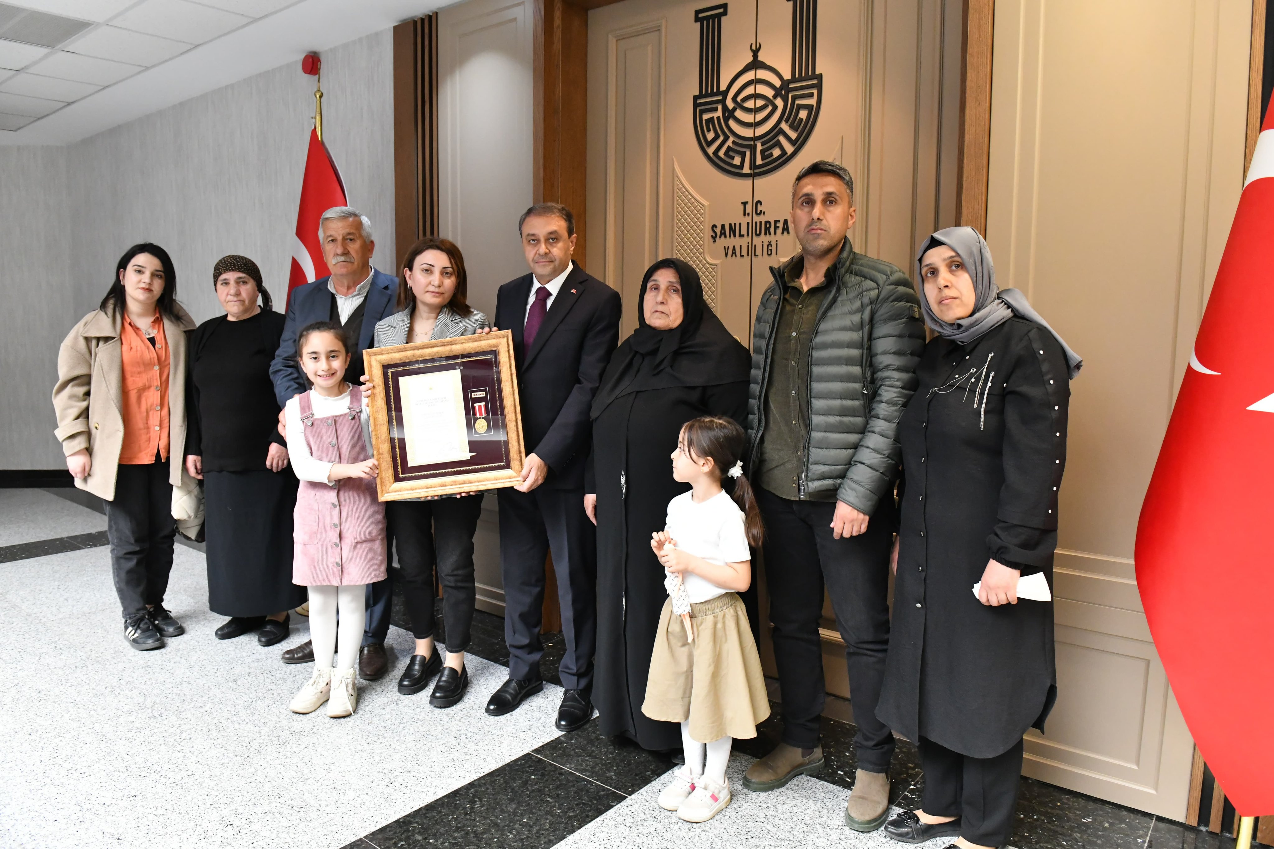 Erdoğan’ın Takdim Ettiği Madalyalar Şanlıurfa’da Sahiplerini Buldu (1)