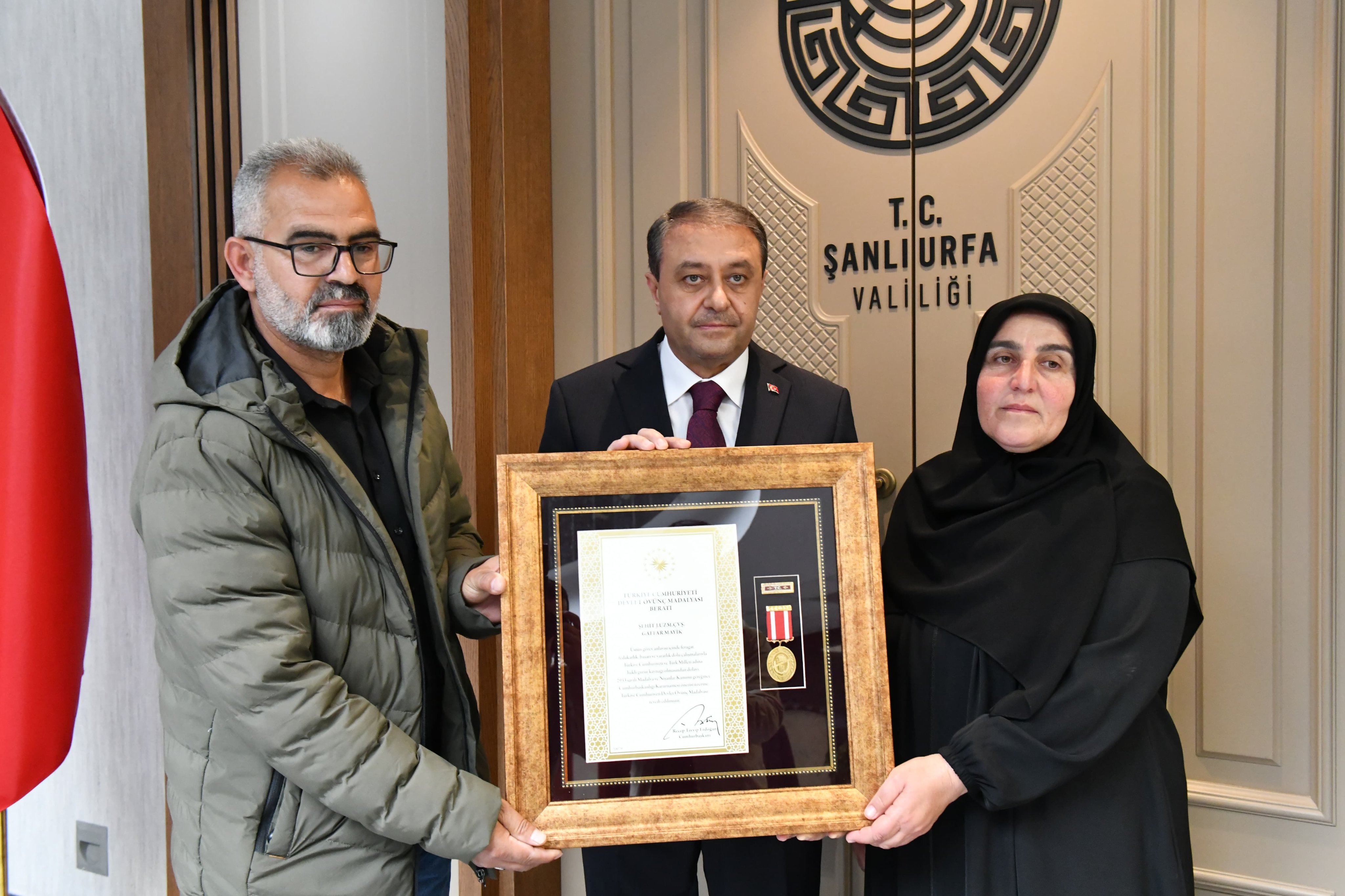 Erdoğan’ın Takdim Ettiği Madalyalar Şanlıurfa’da Sahiplerini Buldu (2)