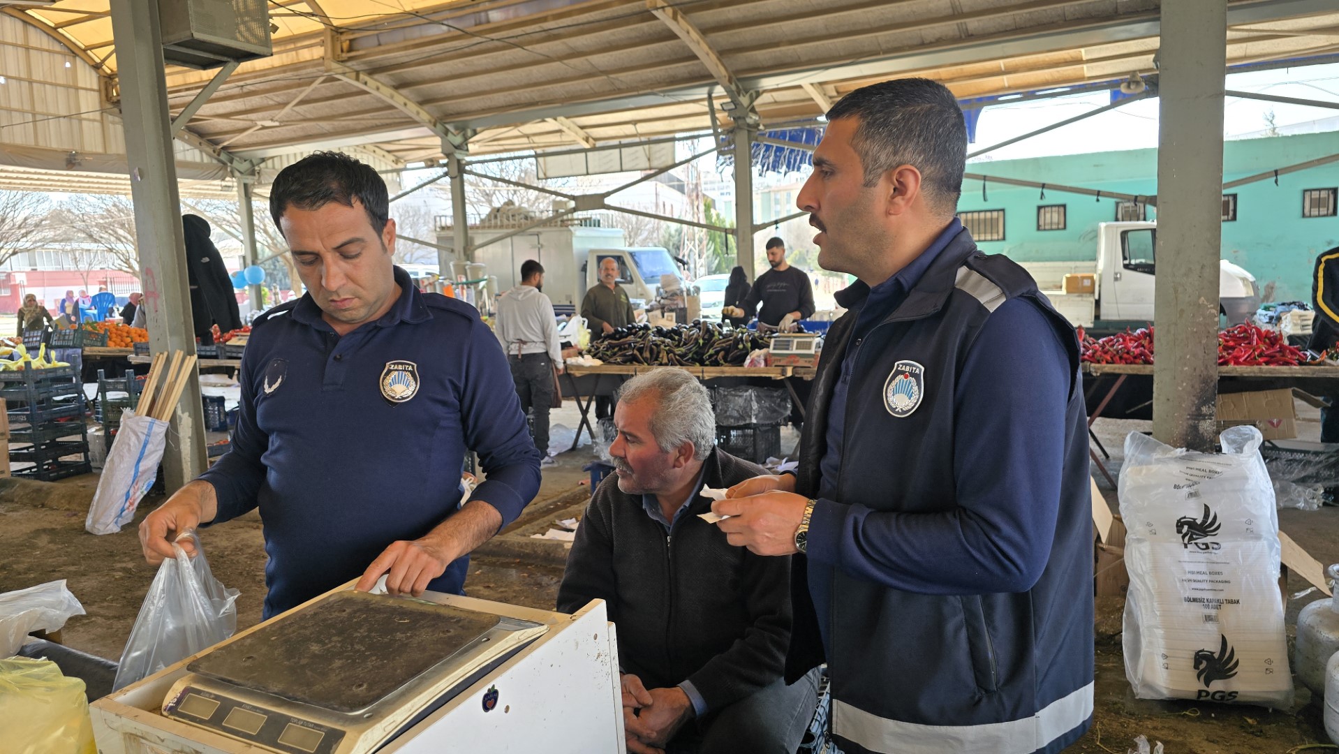 Eyyübiye Belediyesi’nden Pazarlarda Denetim-1