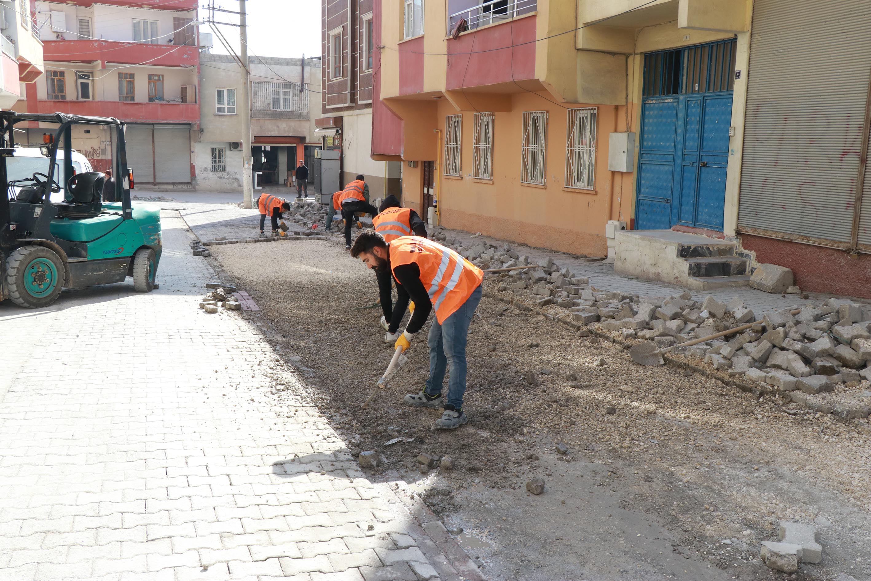 Haliliye Belediyesi’nden Hummalı Çalışma