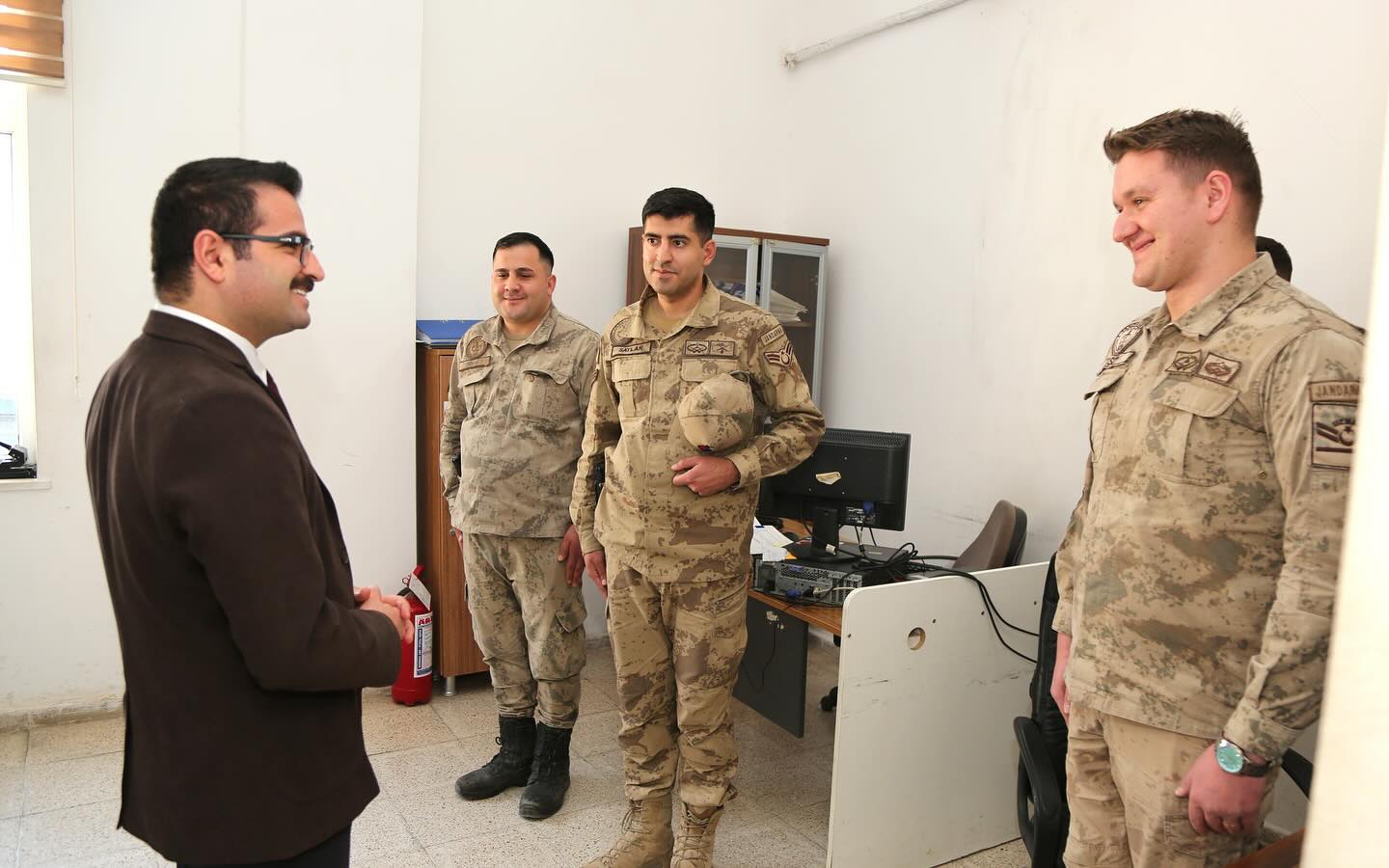 Harran Kaymakamı Harun Reşit Han’dan Jandarma Karakoluna Ziyaret (4)