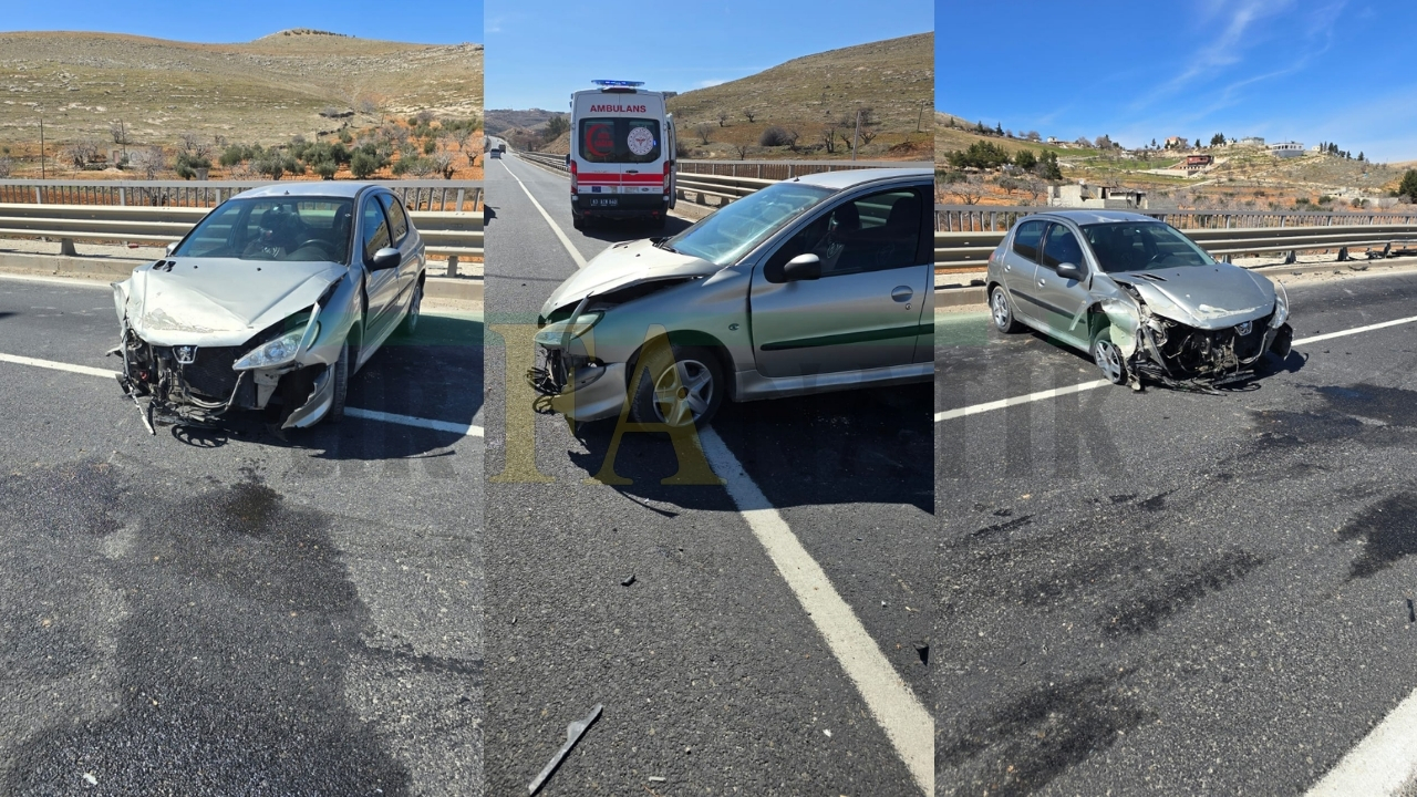 Kuzeybatı Çevre Yolunda Trafik Kazası