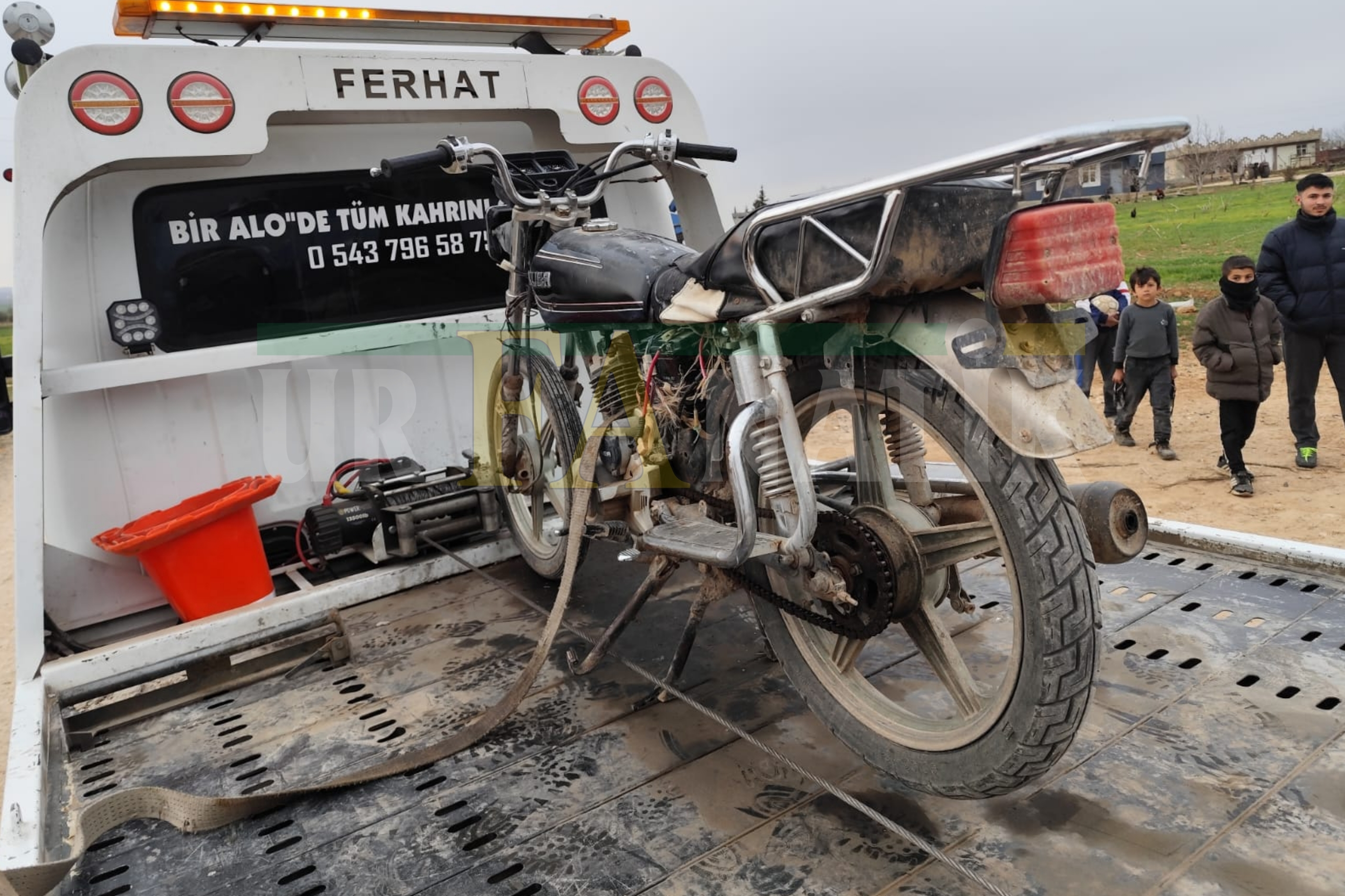 Şanlıurfa Suruç’ta Jandarma Ekipleri Çalıntı Motosiklete El Koydu! (2)