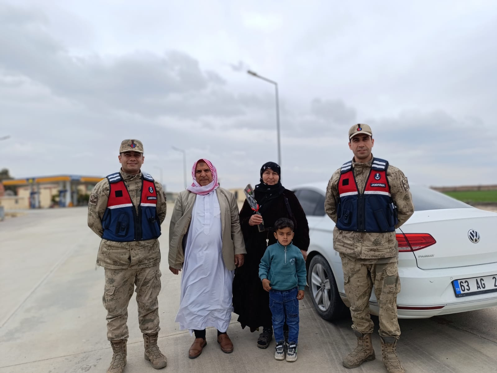 Şanlıurfa'da Jandarma 8 Mart Dünya Kadınlar Günü'nü Kutladı (1)