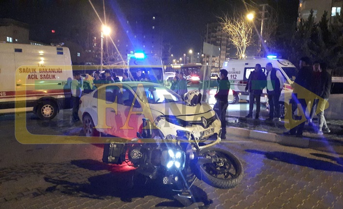 Şanlıurfa’da Yunus Polisleri Kaza Yaptı Yaralılar Var! (4)