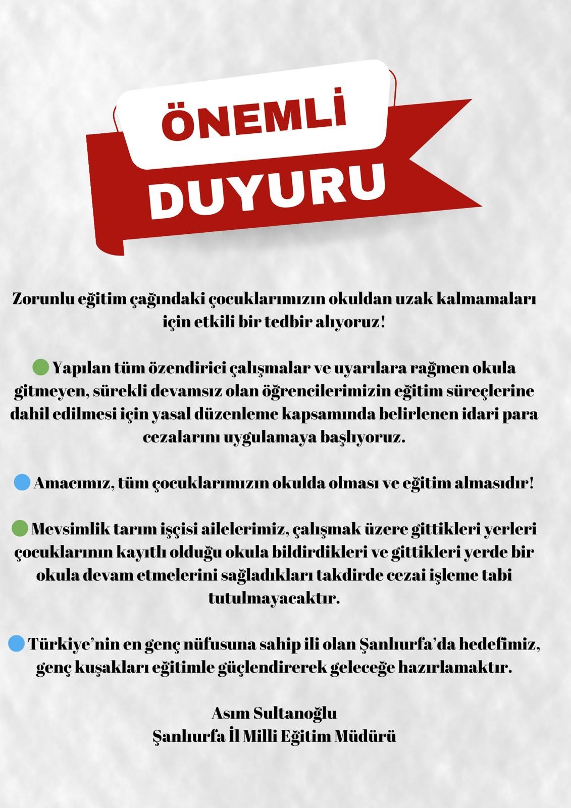 Vali Şıldak Duyurmuştu Velililere İdari Para Cezaları Uygulanmaya Başladı! (3)