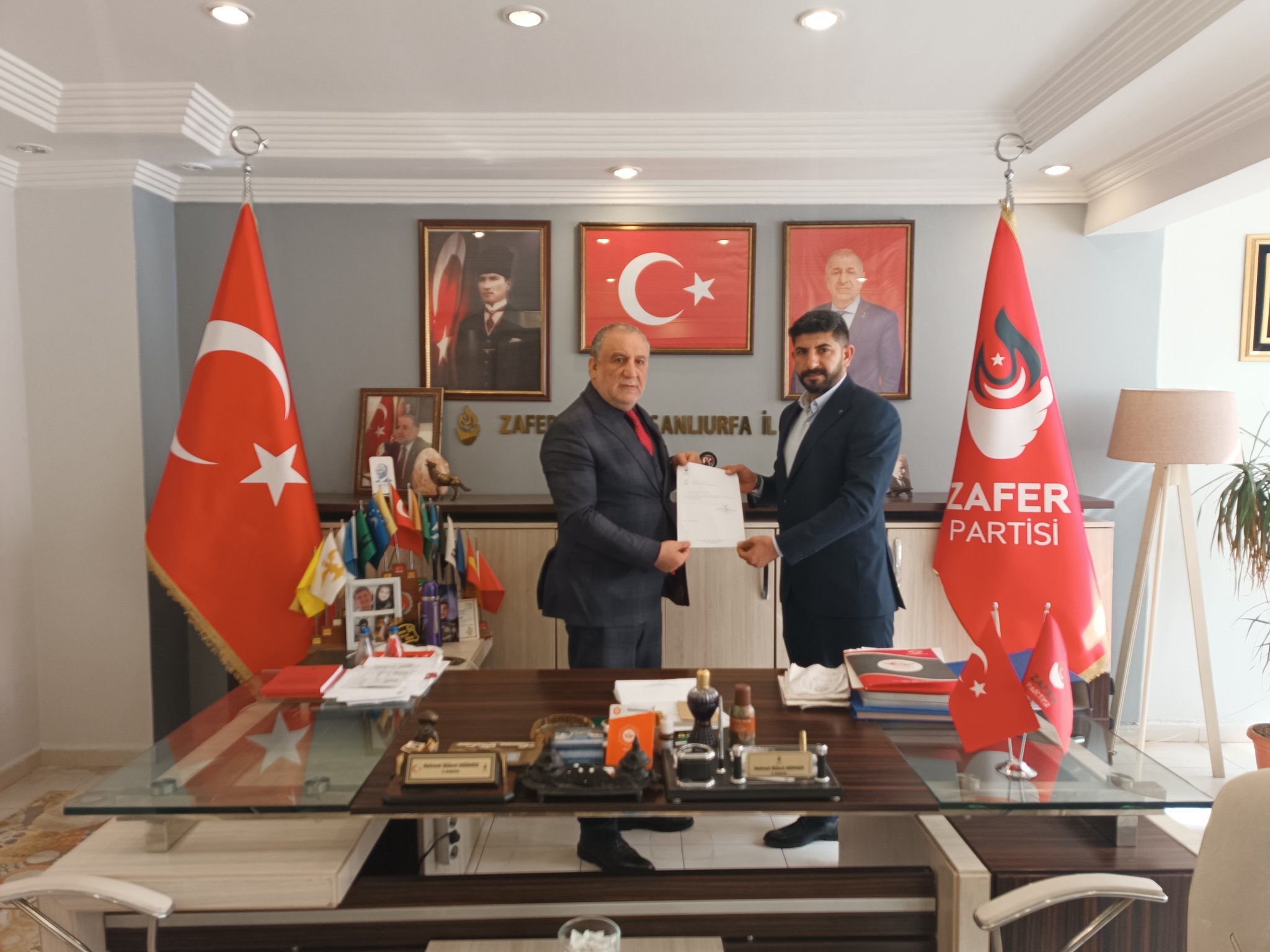 Zafer Partisi Şanlıurfa’da Yeni İlçe Başkanlarını Açıkladı! (2)-1