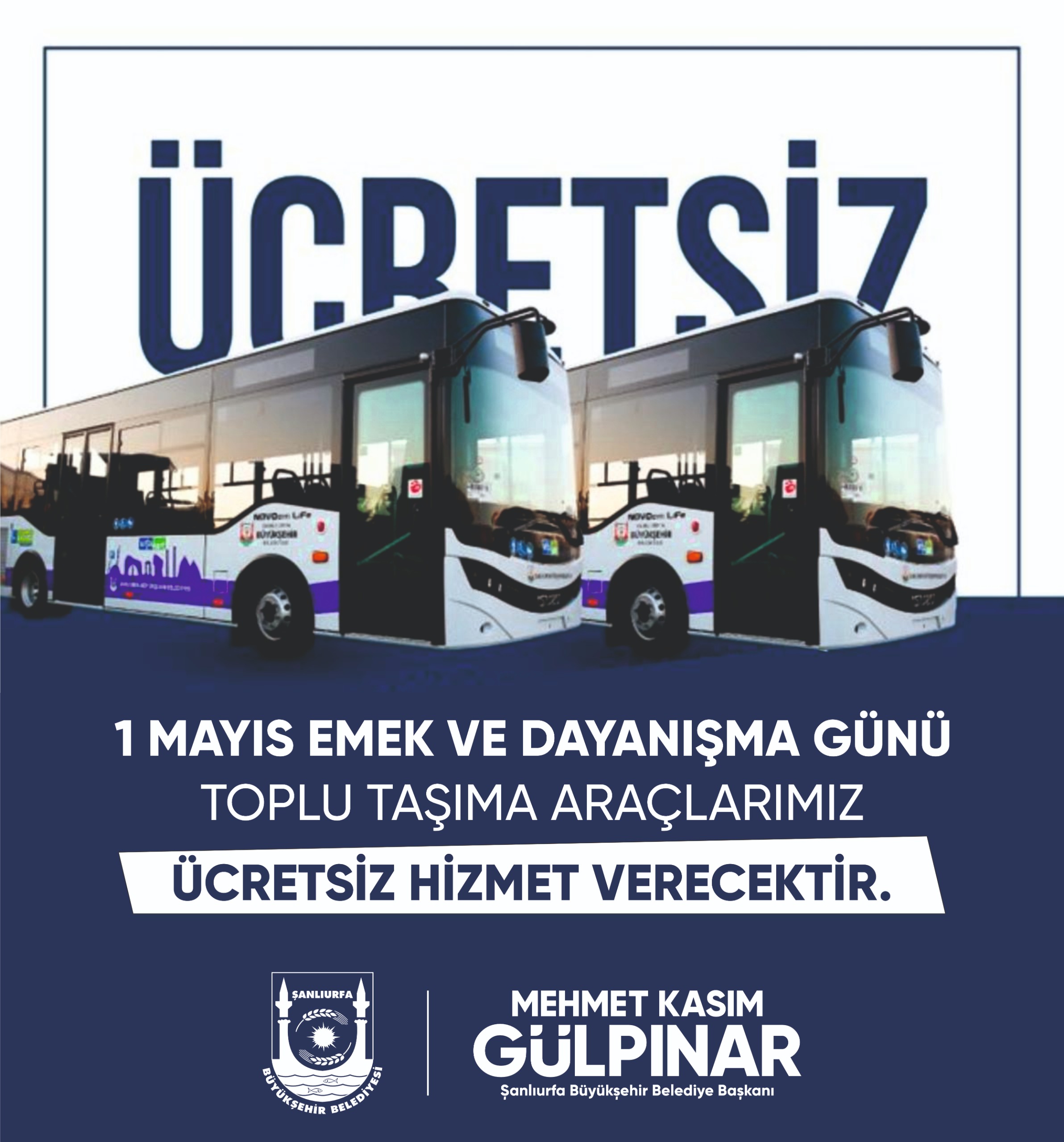 1 Mayıs Dolmuş Ücretsiz