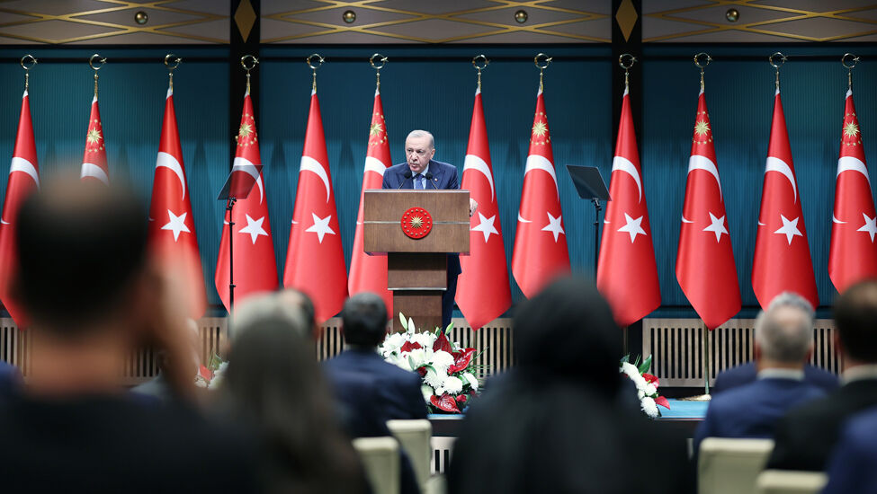 Cumhurbaşkanı Erdoğan Kabine Toplantısı