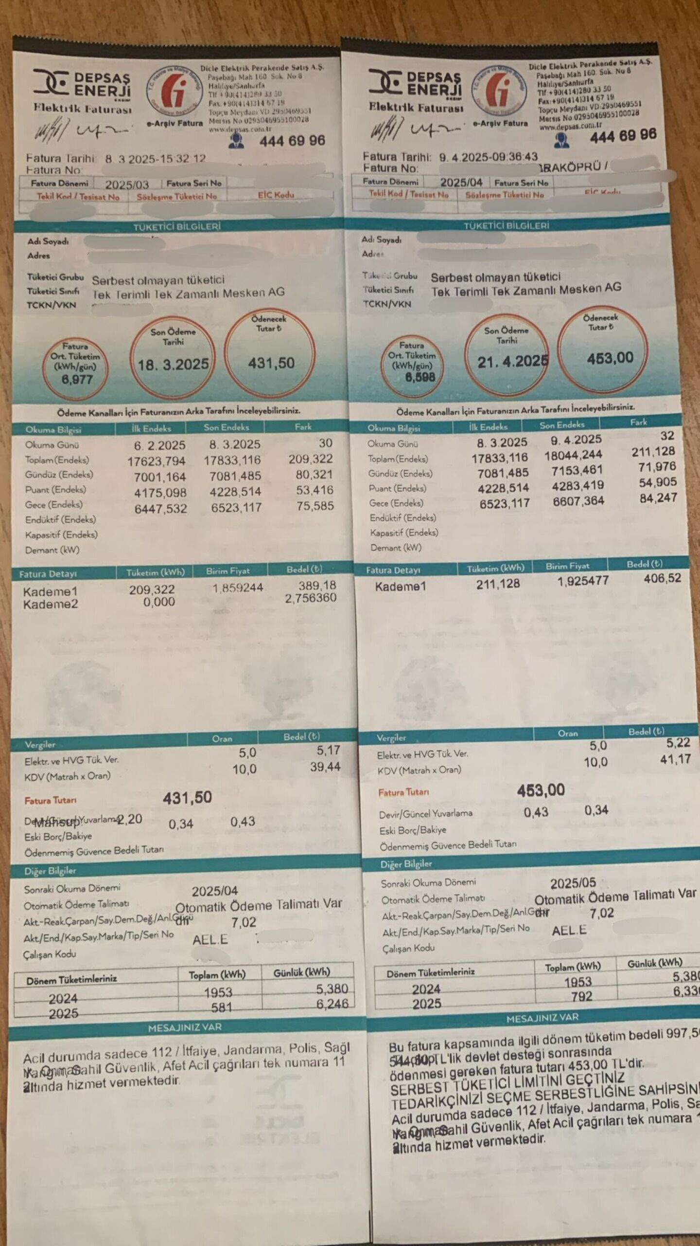 Elektrik Faturası Yüksek Geldi