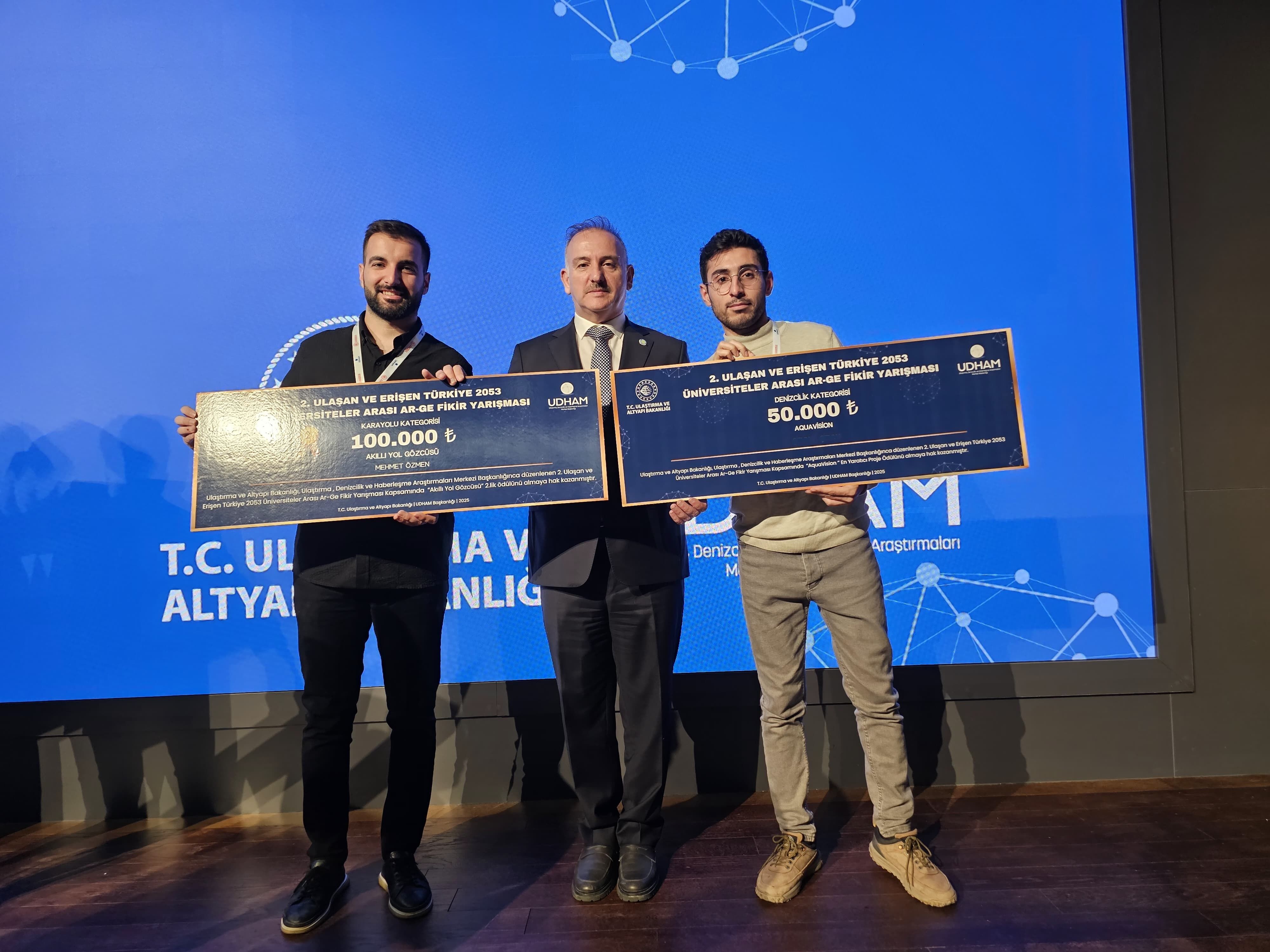 Harran Üniversitesi Öğrencilerinin Projelerine Ödül