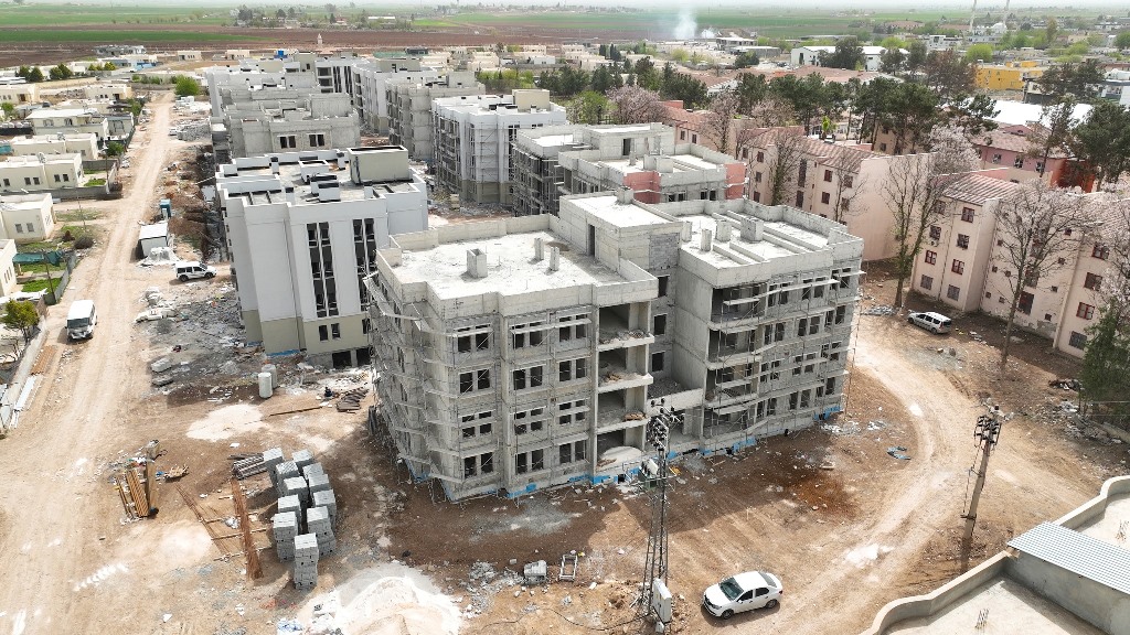 Harran'da Toki Konut Ve İş Yeri İnşaatları Bitti (2)