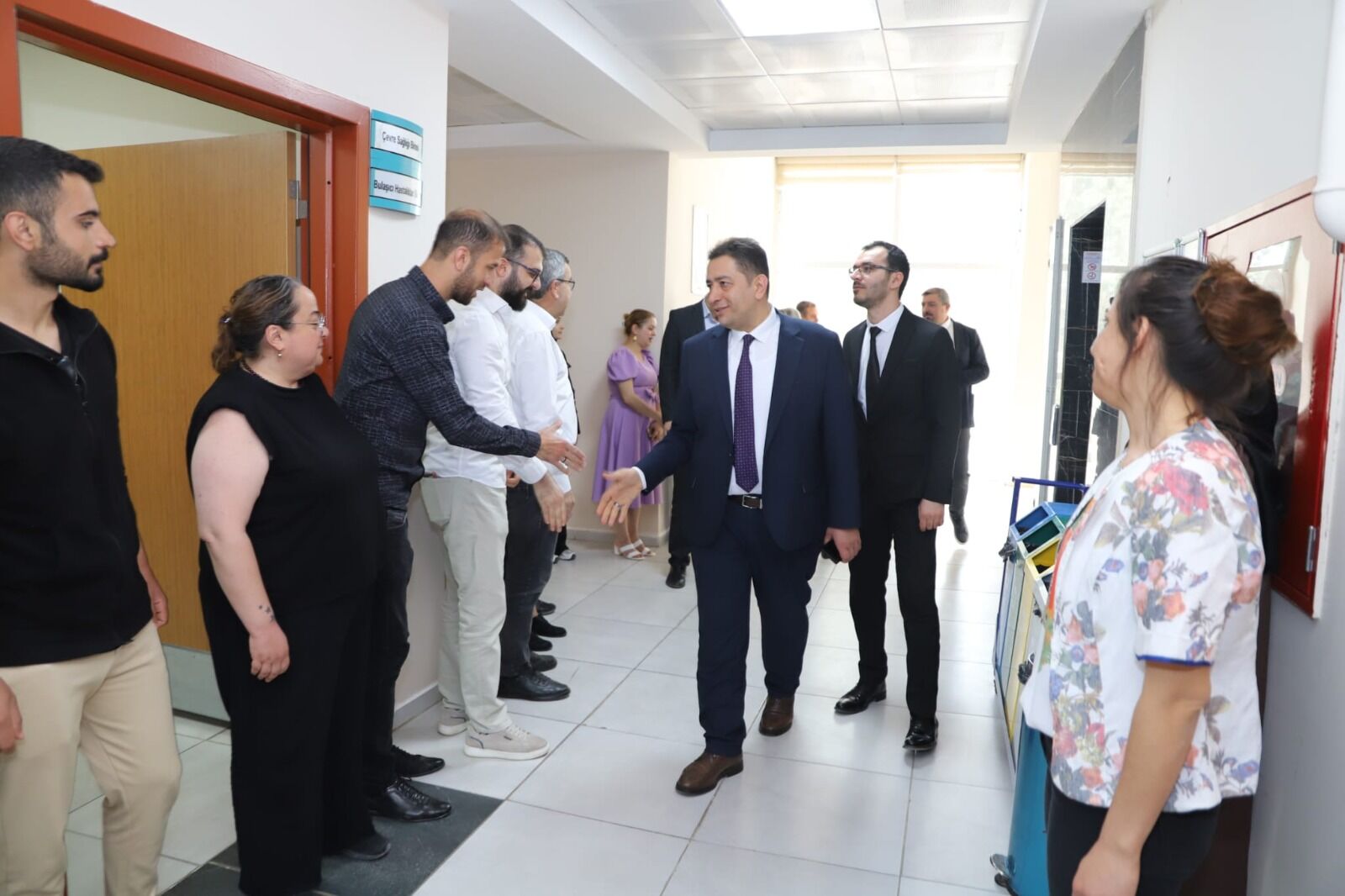 İl Sağlık Müdürü Solmaz'dan Ceylanpınar'a Yerinde Değerlendirme