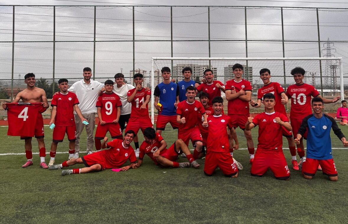 Karaköprü Belediyespor Galibiyet Sevinci