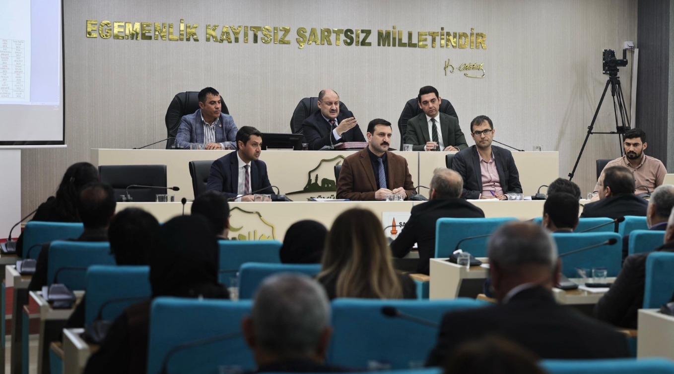 Şanlıurfa Büyükşehir Belediyesi Nisan Ayı Ikinci Birleşim Meclis Toplantısı