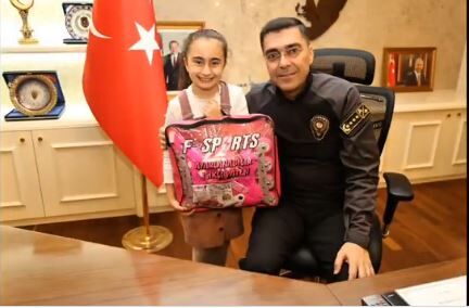 Şanlıurfa İl Emniyet Müdürü Atilla Aksoy, Buğlem’in Yüzünü Güldürdü (1)