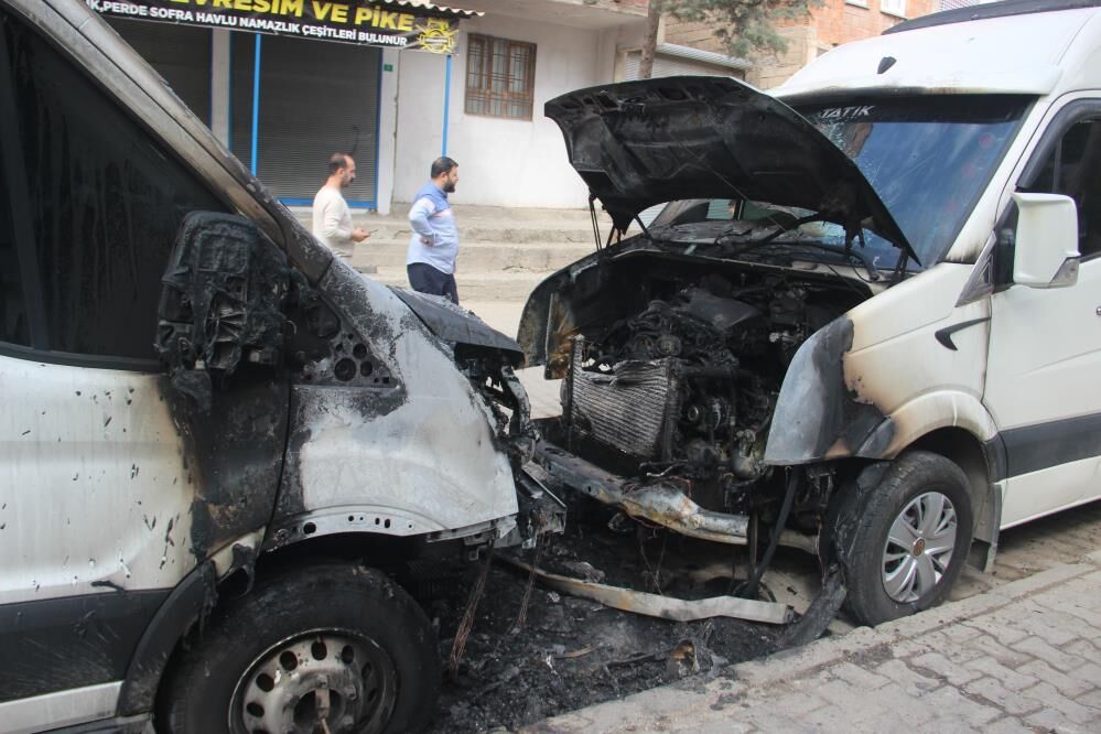 Şanlıurfa’da 9 Aracı Kundaklayan Şüpheli Tutuklandı (1)