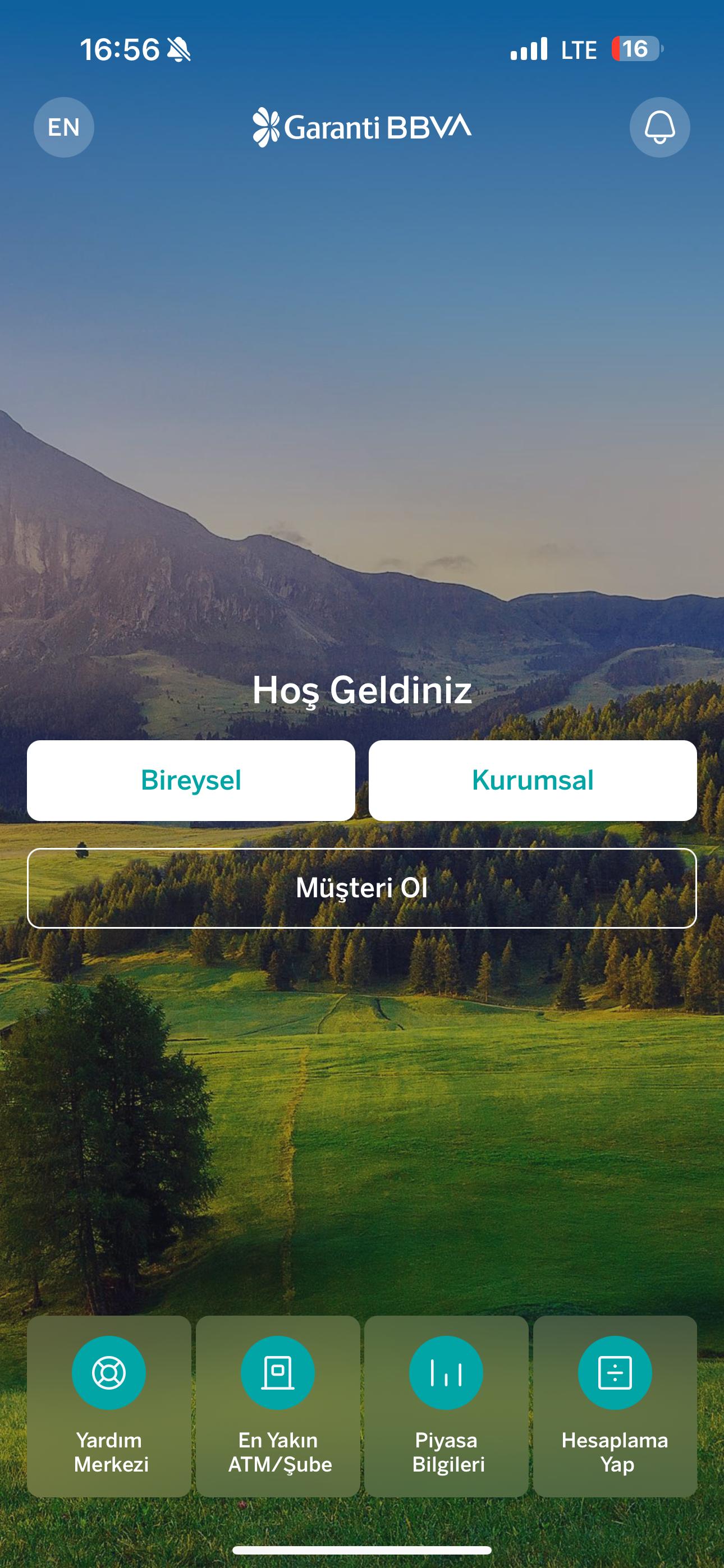 garanti uygulama