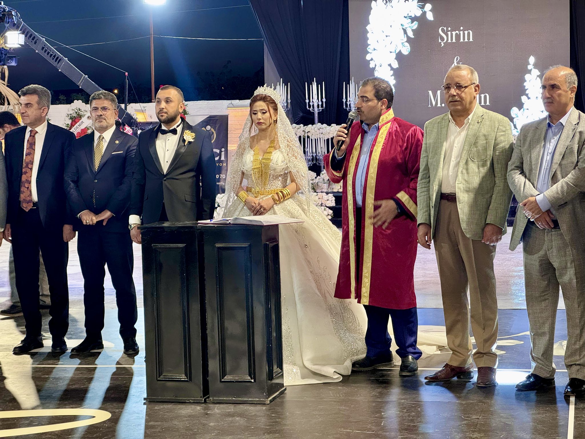 Ak Parti Ceylanpınar İlçe Başkanı Değirmenci’nin Oğlu Evlendi (1)