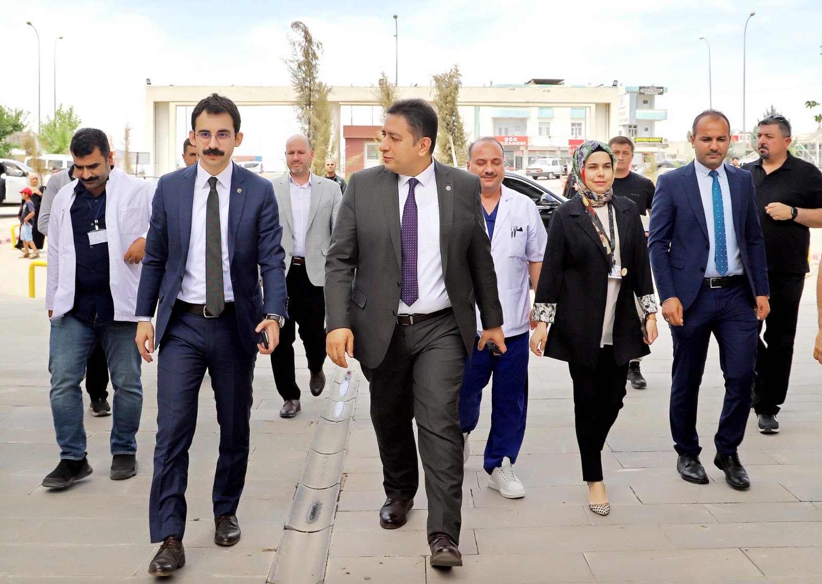 Akçakale Devlet Hastanesine Üst Düzey Ziyaret (2)