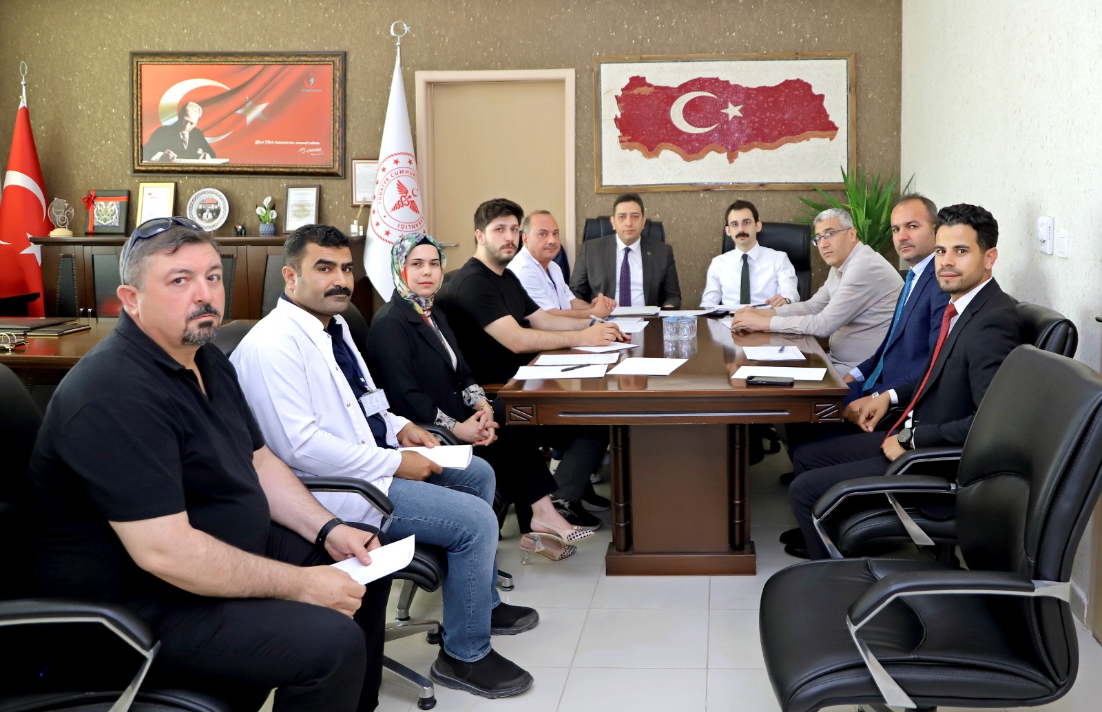 Akçakale Devlet Hastanesine Üst Düzey Ziyaret (3)