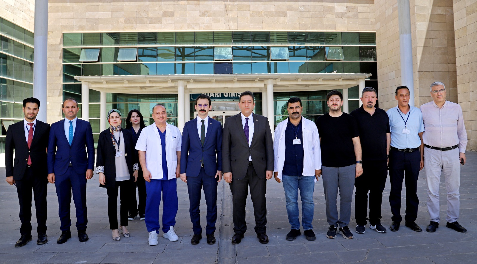 Akçakale Devlet Hastanesine Üst Düzey Ziyaret