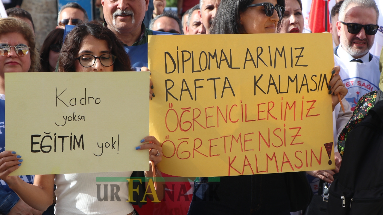 Atanamayan Öğretmenler Atamalar Için Şanlıurfa’da Toplandı (2)