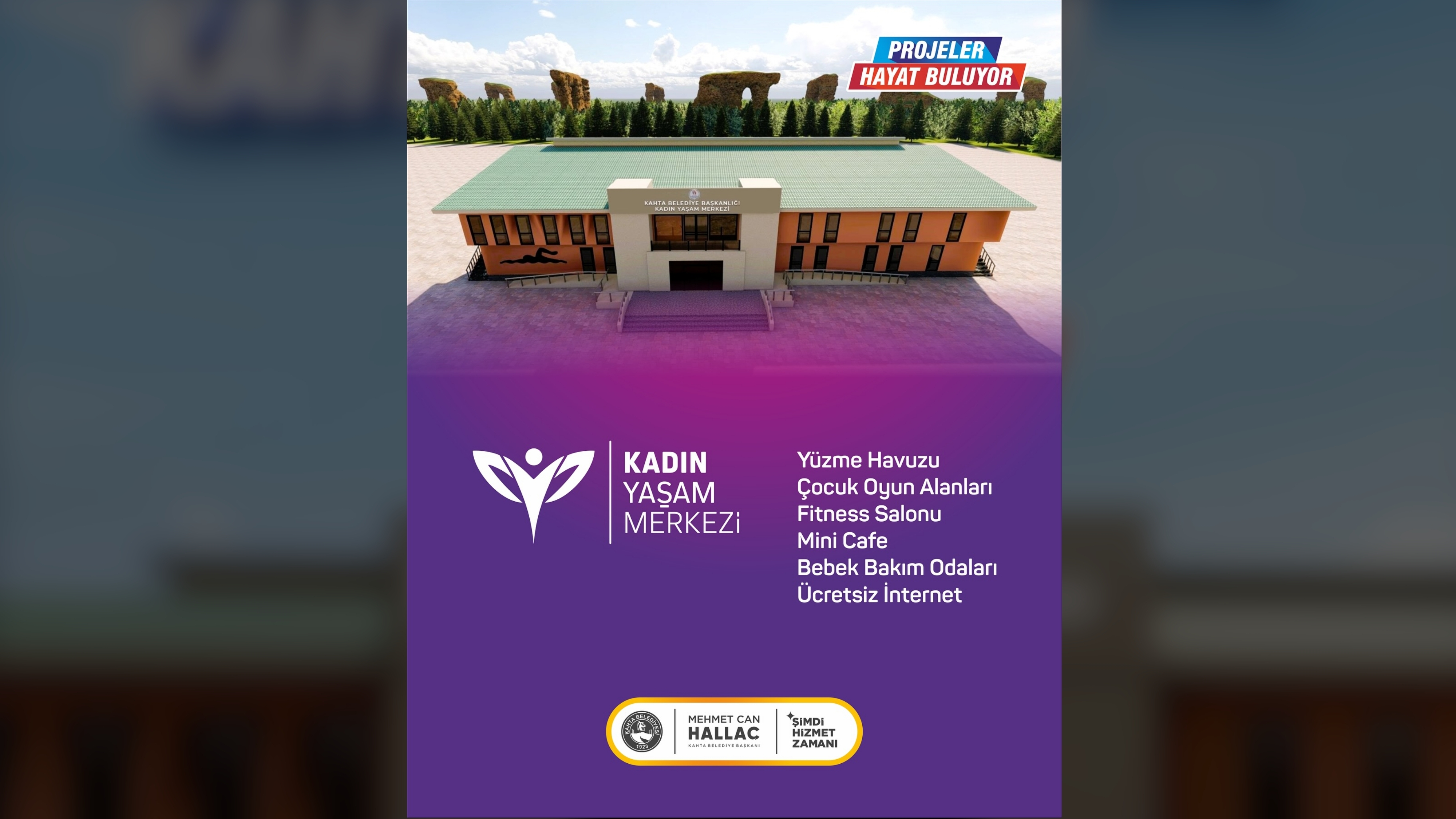 Başkan Hallaç’tan Kahta’da Kadınlara Özel Yaşam Merkezi Müjdesi (3)