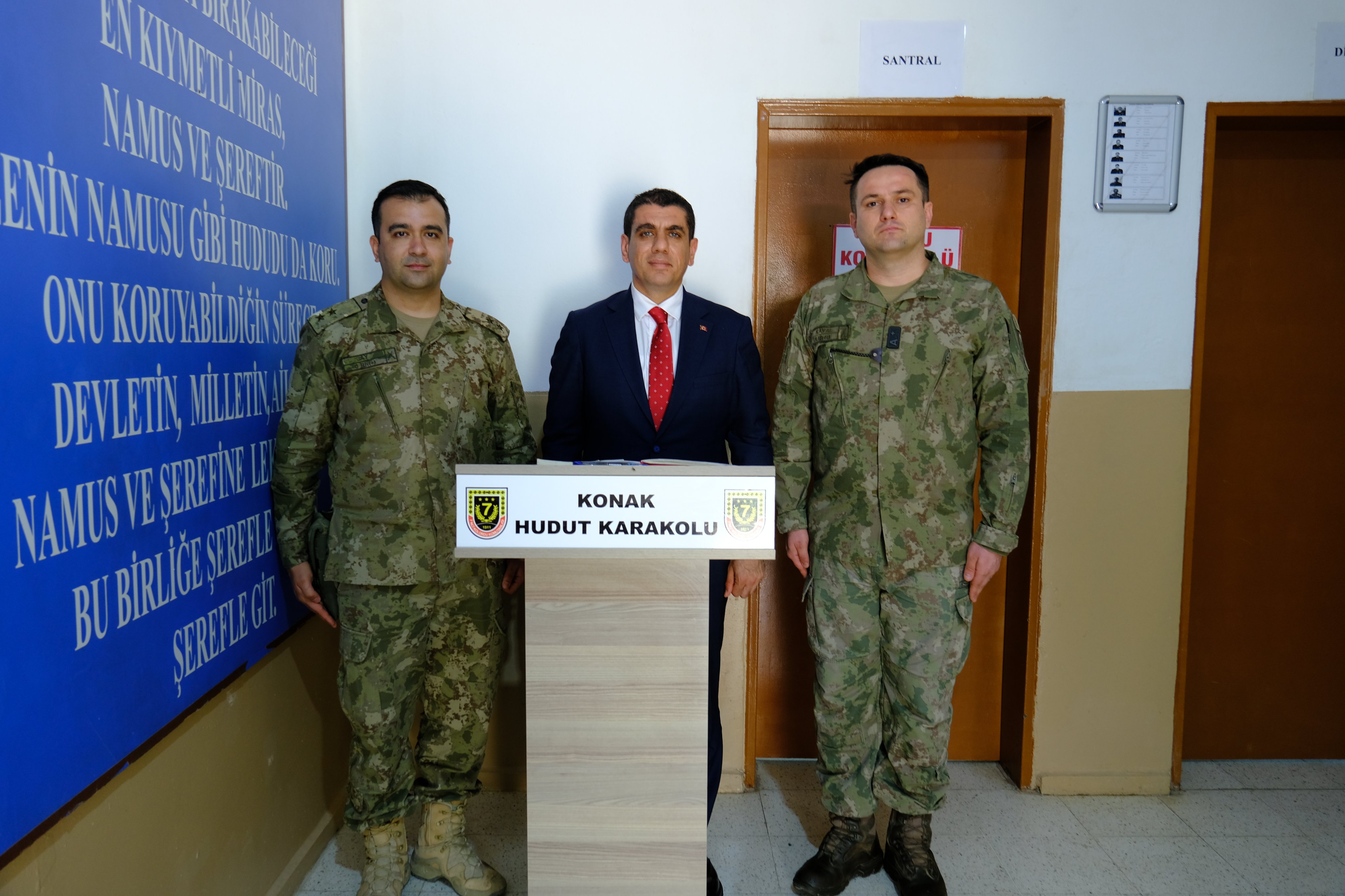 Birecik Kaymakamı Mustafa Gürbüz’den Jandarma Karakollarına Ziyaret (2)
