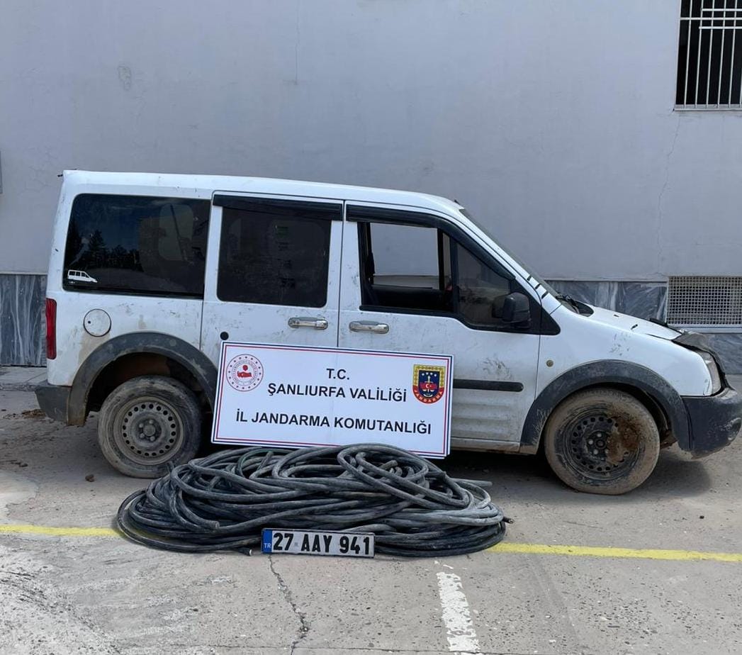 Birecik'te Kablo Hırsızlığı