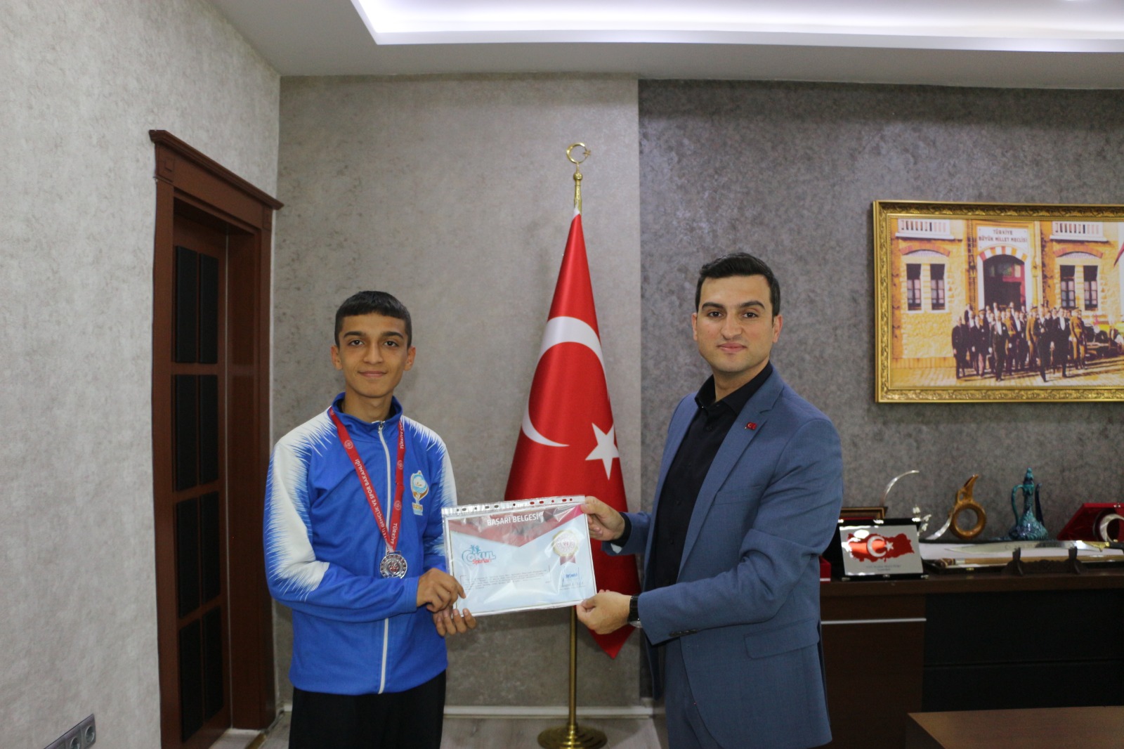 Bozova Kaymakamı Halil Yeşilyurt Tebrik