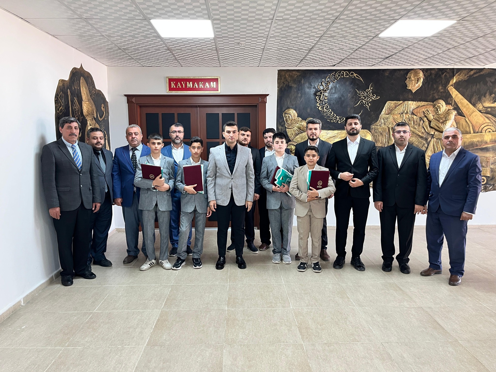 Bozova’da Hafızlar Belgelerini Kaymakam Yeşilyurt’tan Aldı (3)