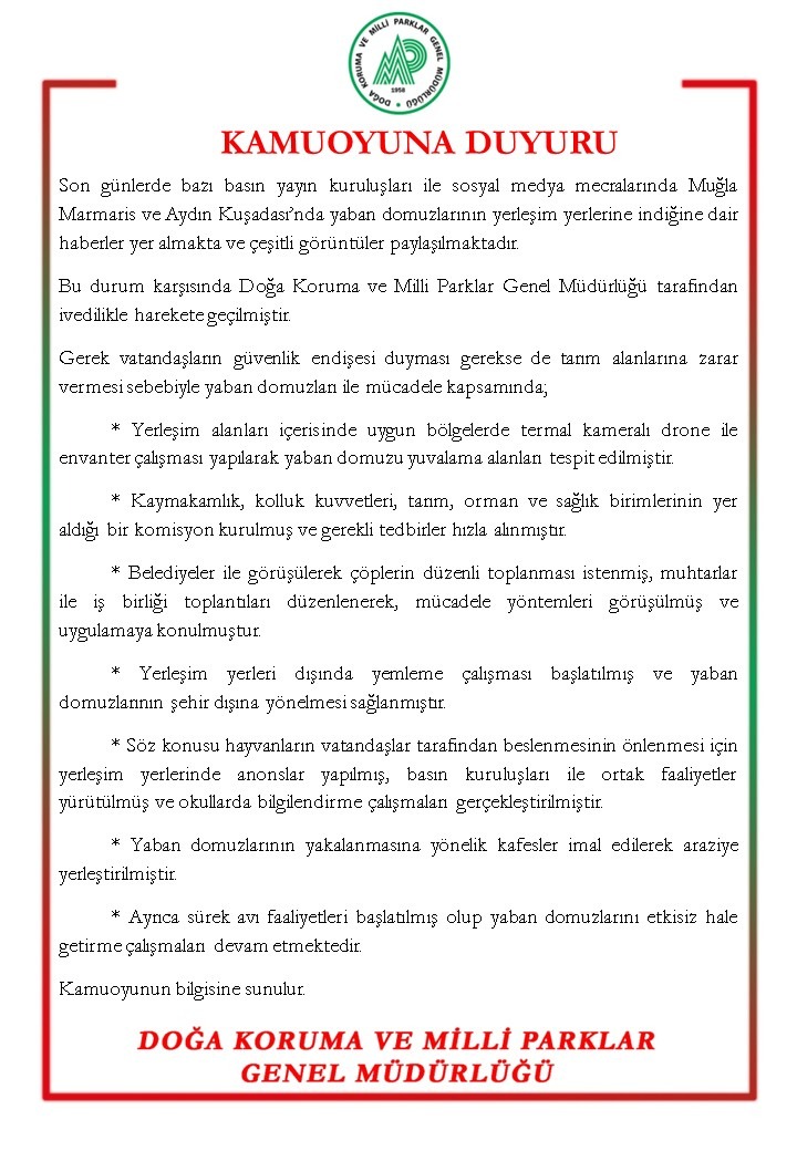 Dkmp’den Yaban Domuzlarına Karşı Acil Müdahale-1