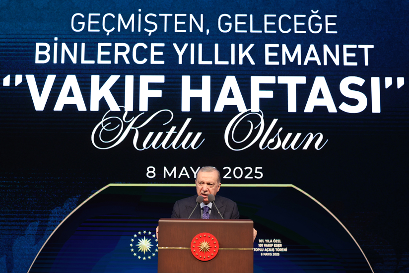 Erdoğan Vakıflar Açıklaması,