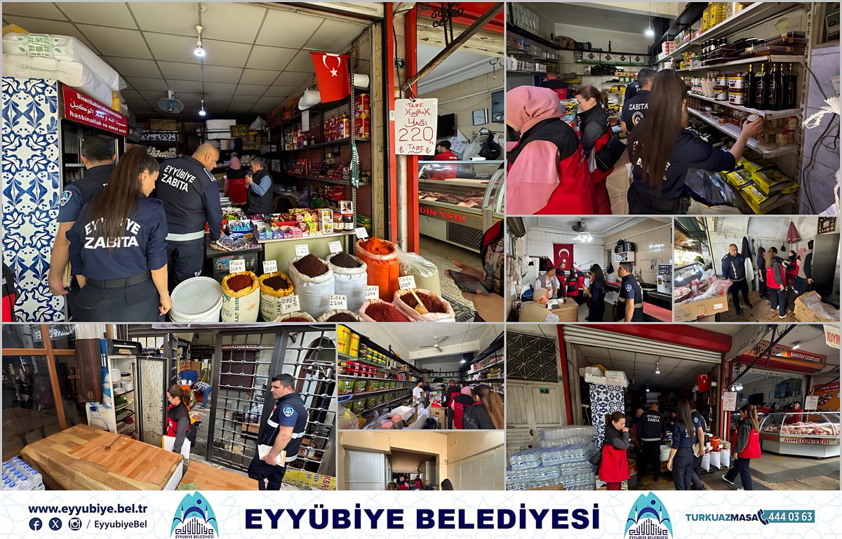 Eyyübiye'de Esnaf, Kasap Ve Ciğercilere Sıkı Denetim