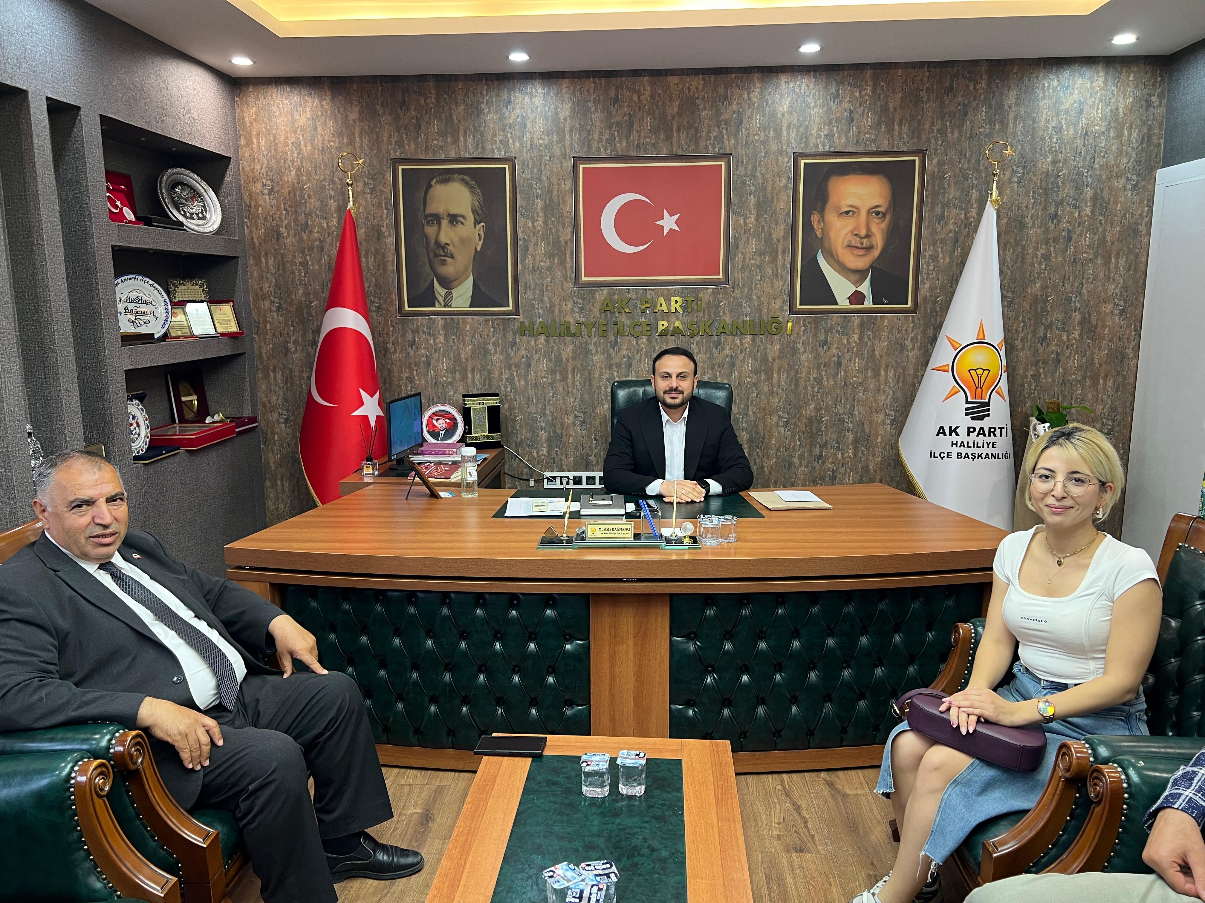 Gülebak’tan Başkan Bağmancı’ya İadeyi Ziyaret (1)