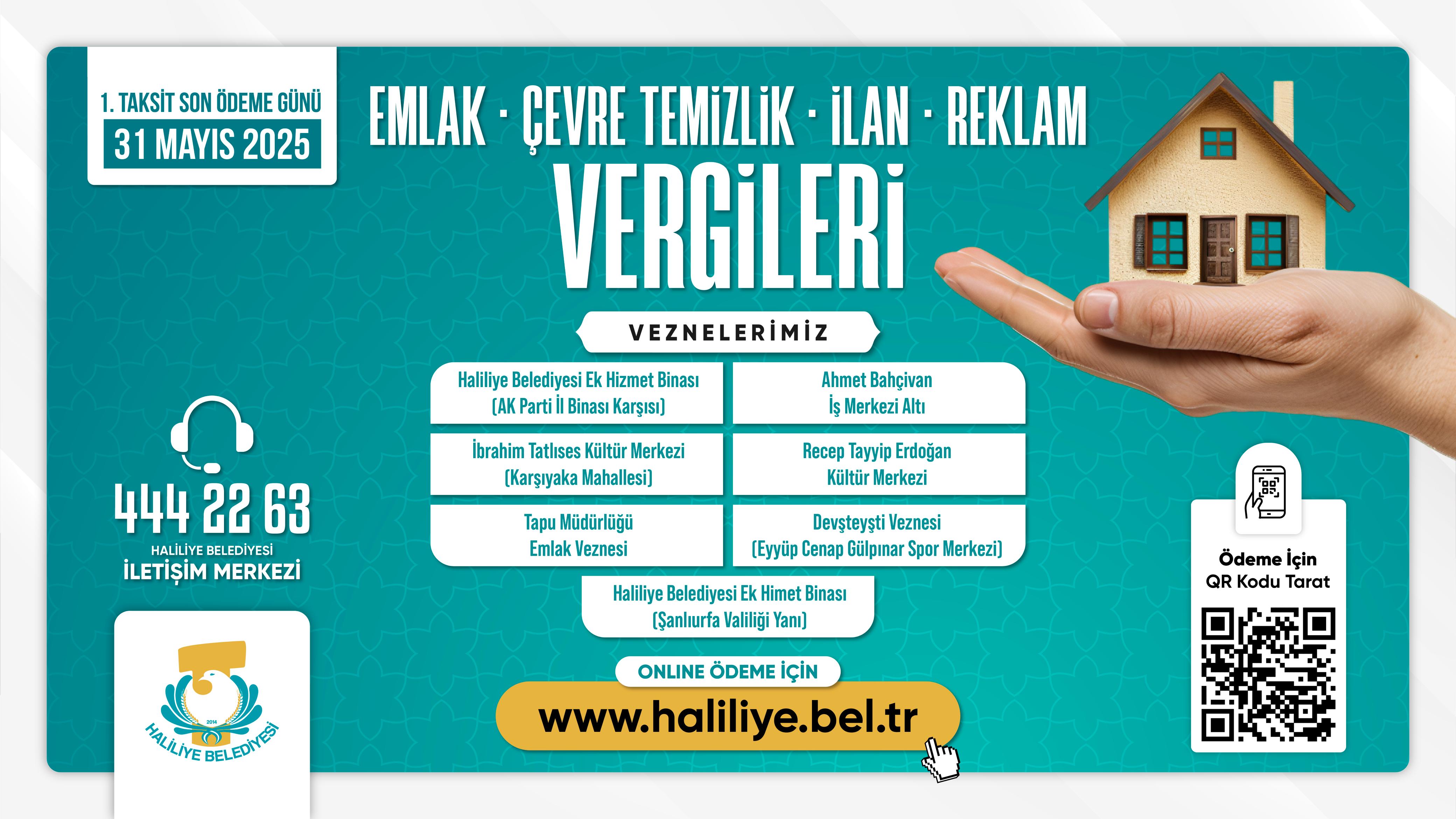 Hali̇li̇ye Beledi̇yesi̇ Duyurdu Son Gün 31 Mayis