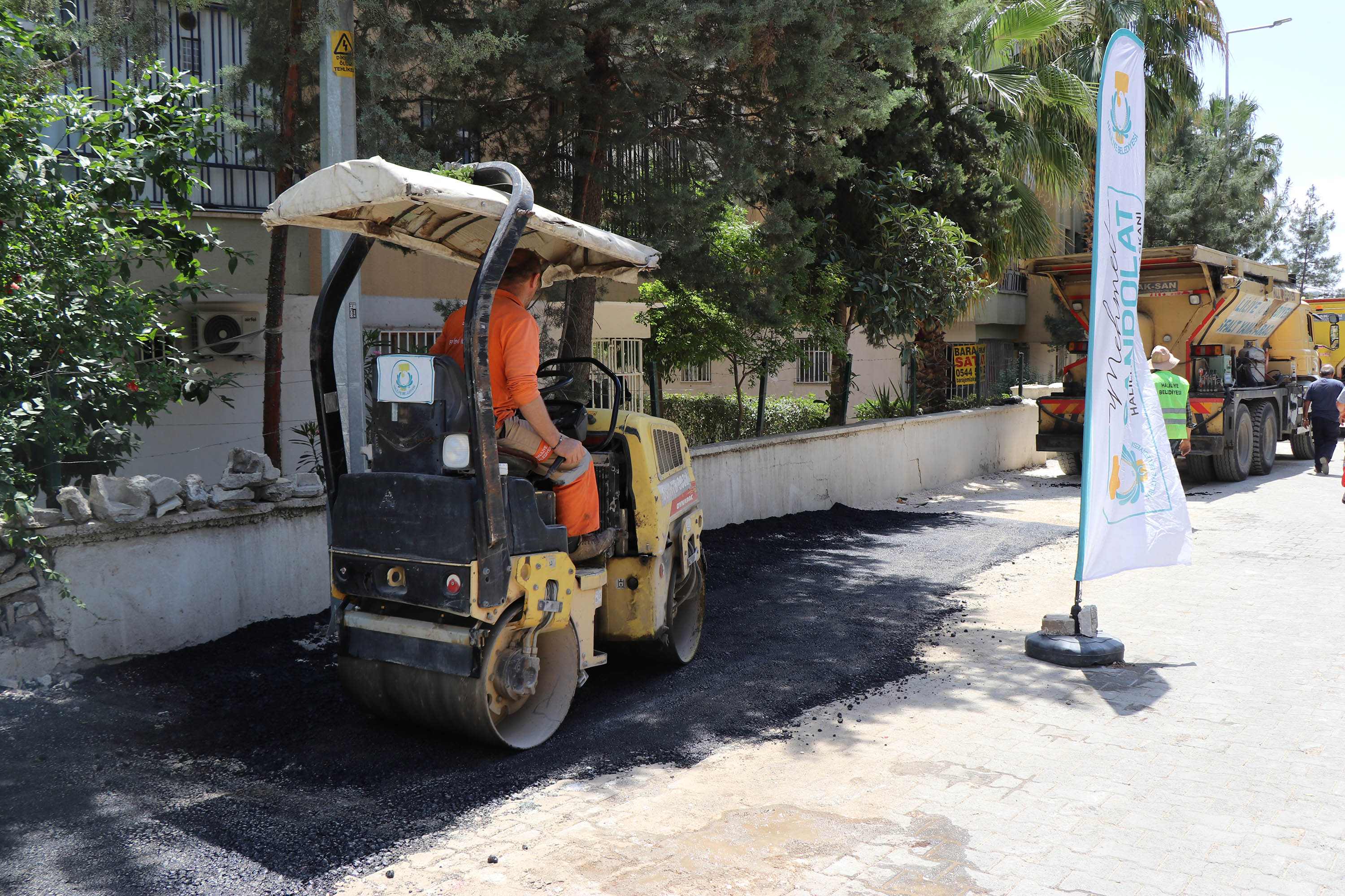 Haliliye Belediyesi’nden Sıcak Asfalt Çalışması (3)