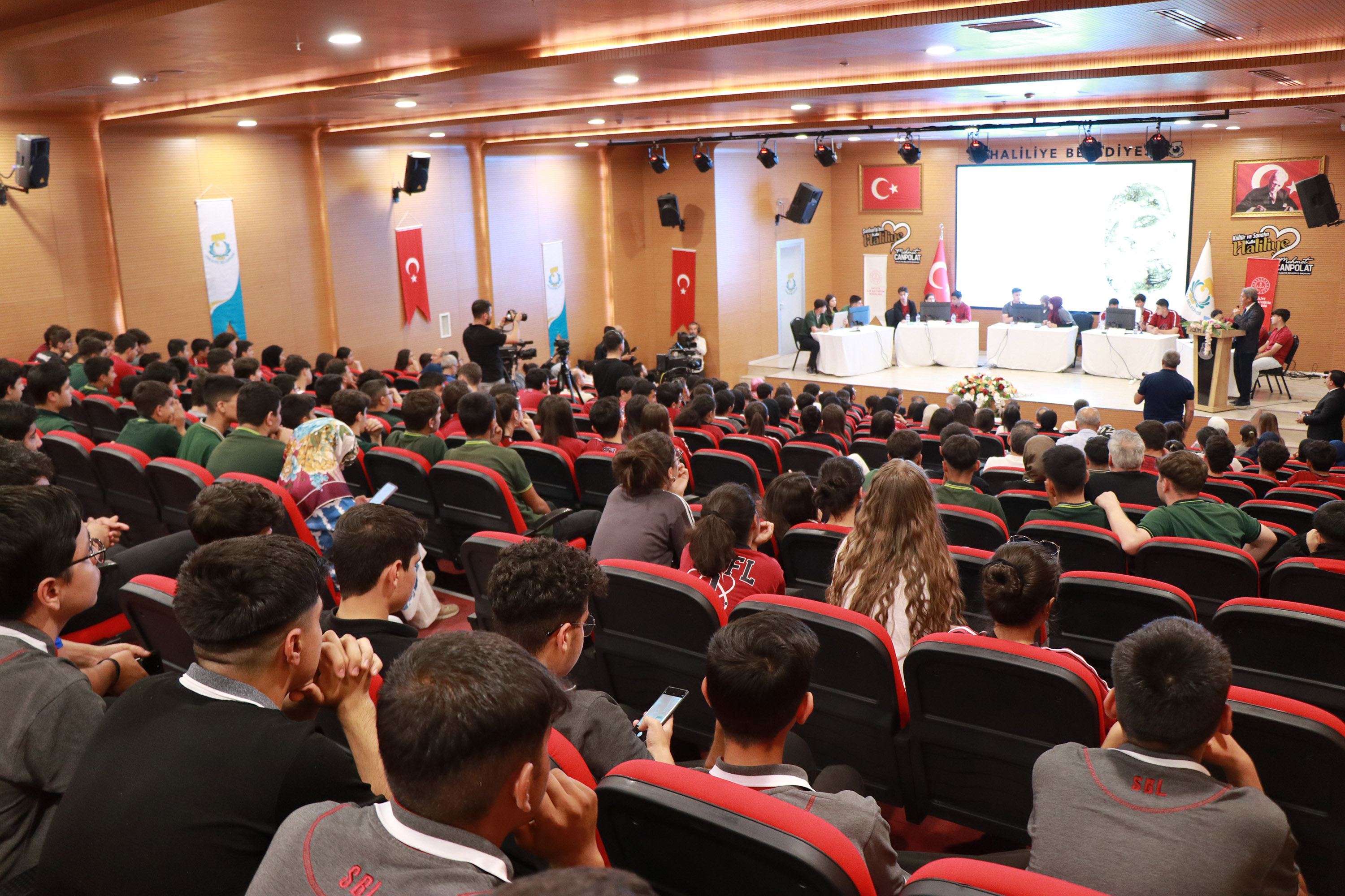 Hali̇li̇ye’de Bi̇lgi̇ Yarişmasi Fi̇nali̇ Gerçekleşti̇ri̇ldi̇ (2)