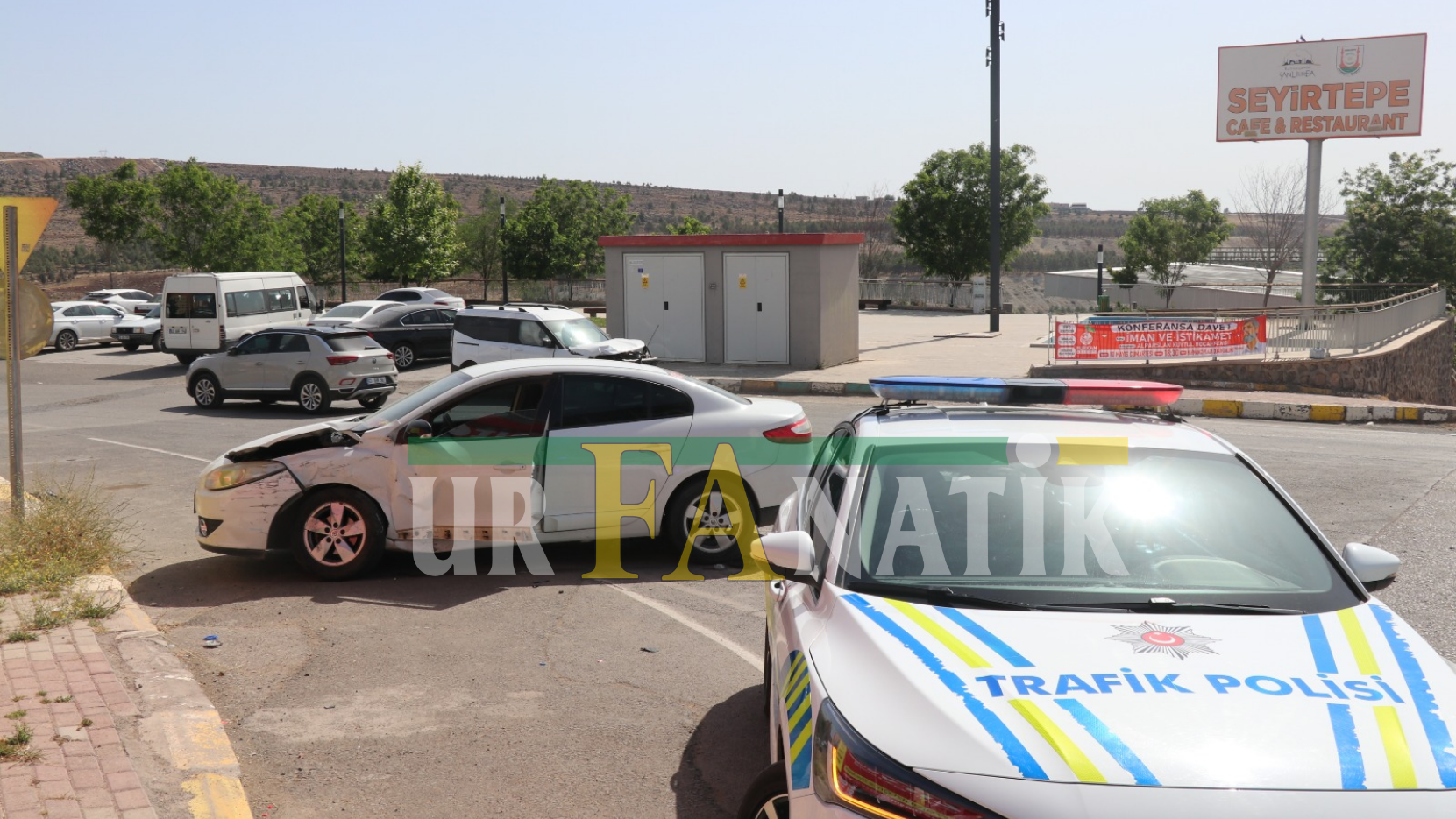 Hastane Civarında Kaza Meydana Geldi