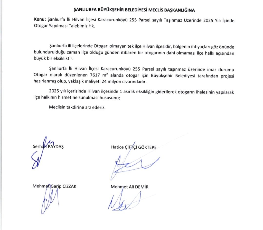 Hilvan’a 24 Milyon Tl’lik Otogar Müjdesi-1