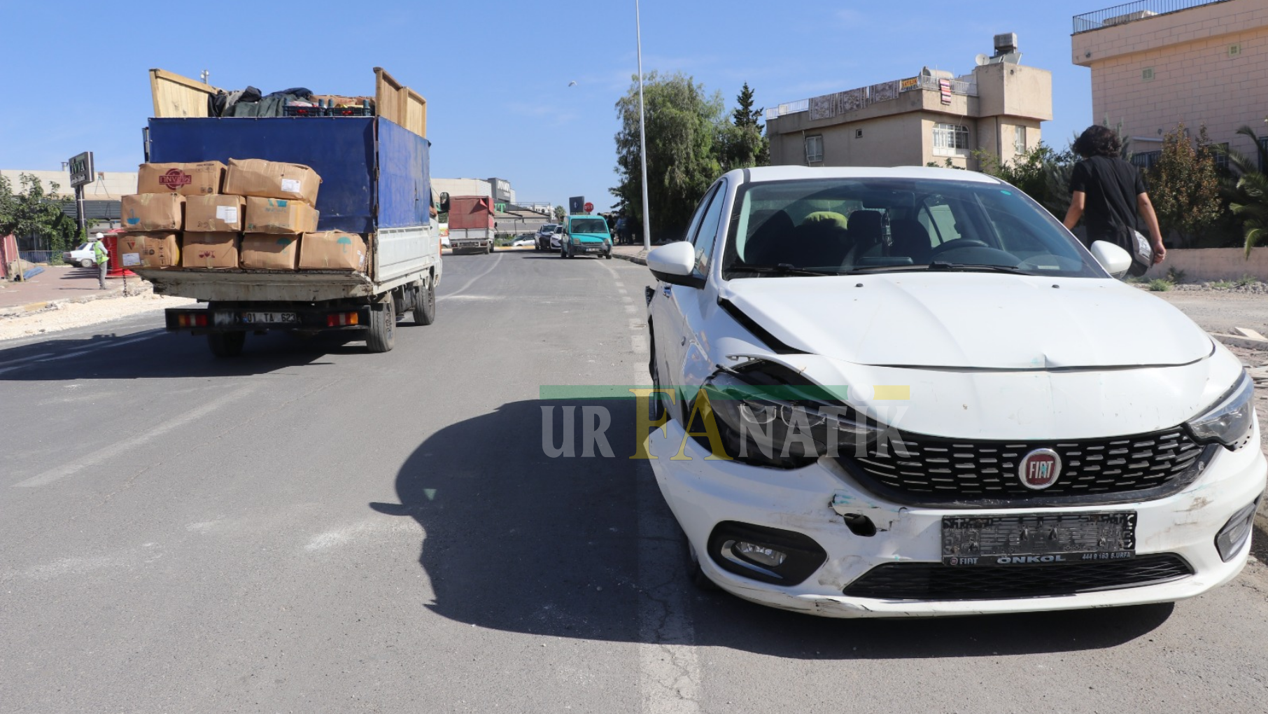 Itfaiye Arkasında Kaza