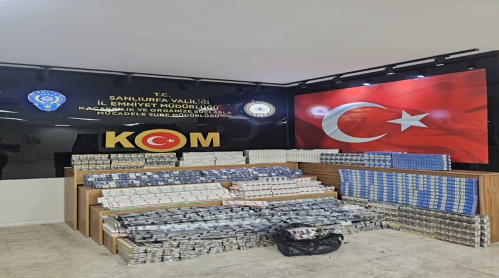 Kaçak Sigara Yakalandı